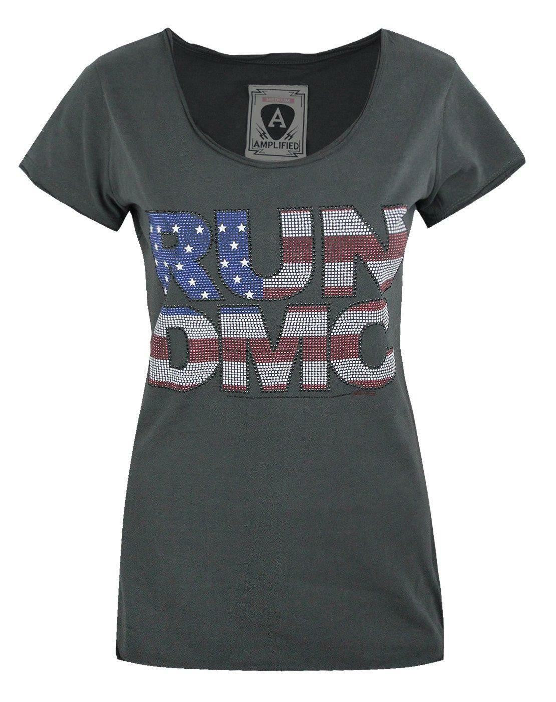 Amplified Clothing Short Sleeved T-Shirt | Womens Charcoal | Official Merch