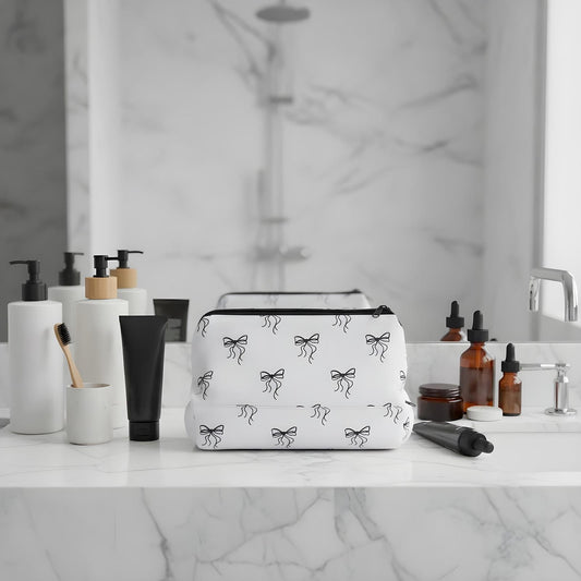 OHS Print Travel Wash Bag Large Toiletry Pouch Makeup Cosmetic Organiser