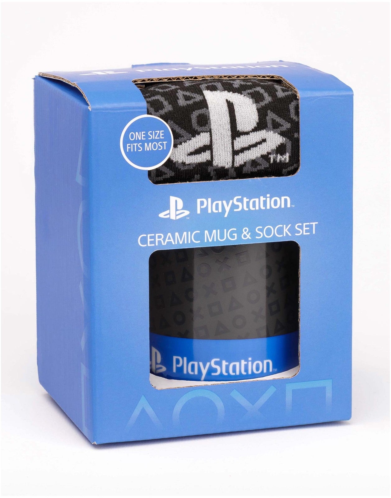 PlayStation Mug and Sock Gift Set | Mens Blue | Official Merch