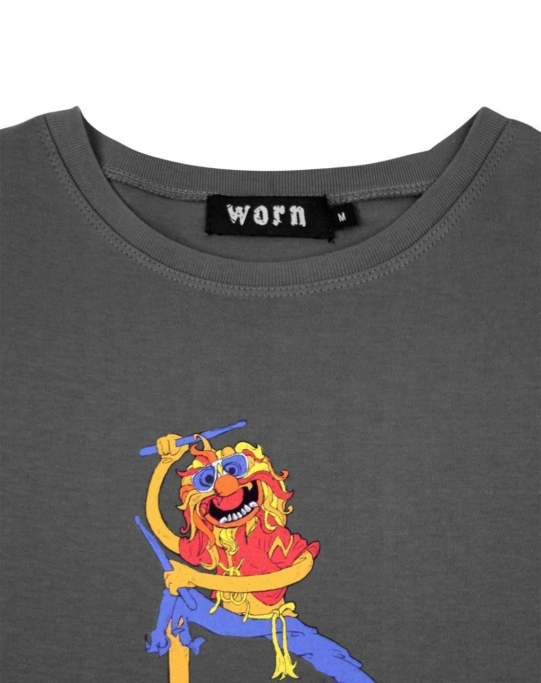 The Muppets Short Sleeved T-Shirt | Womens Charcoal | Official Merch