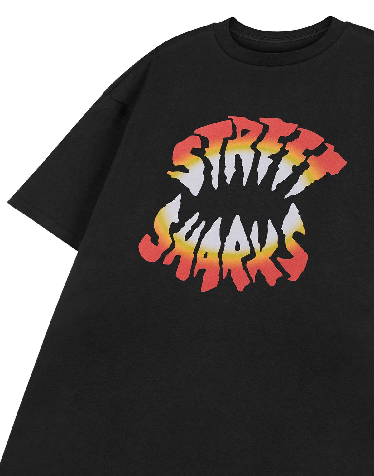 Street Sharks Short Sleeved T-Shirt | Mens Black | Official Merch