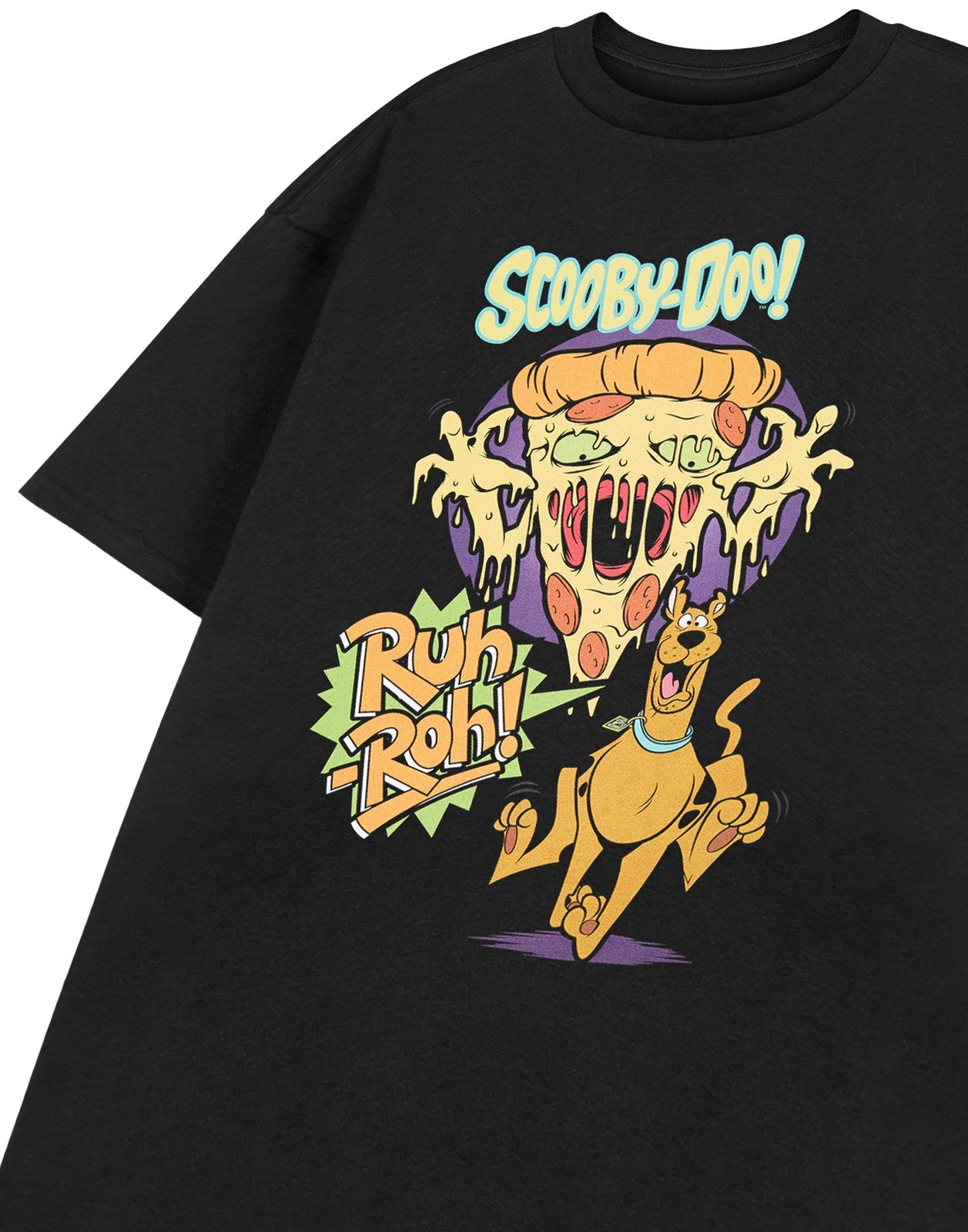 Scooby Doo Short Sleeved T-Shirt | Unisex Black | Official Merch