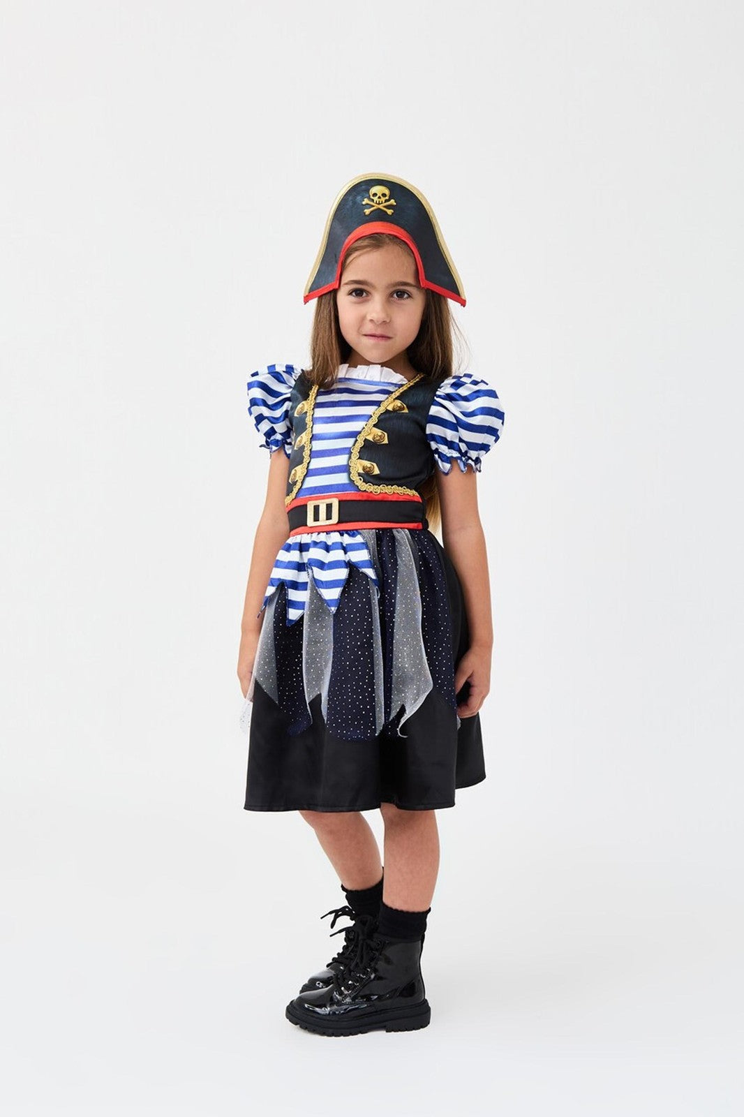 Blues Group 3 Piece Costume | Girls Multicoloured | Official Merch