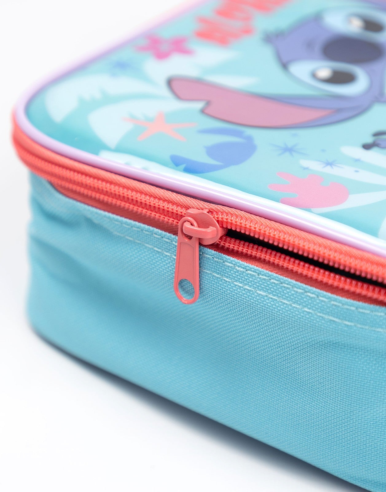 Disney Lunch Bag Bottle and 3 Snack Pot | Girls Blue | Official Merch