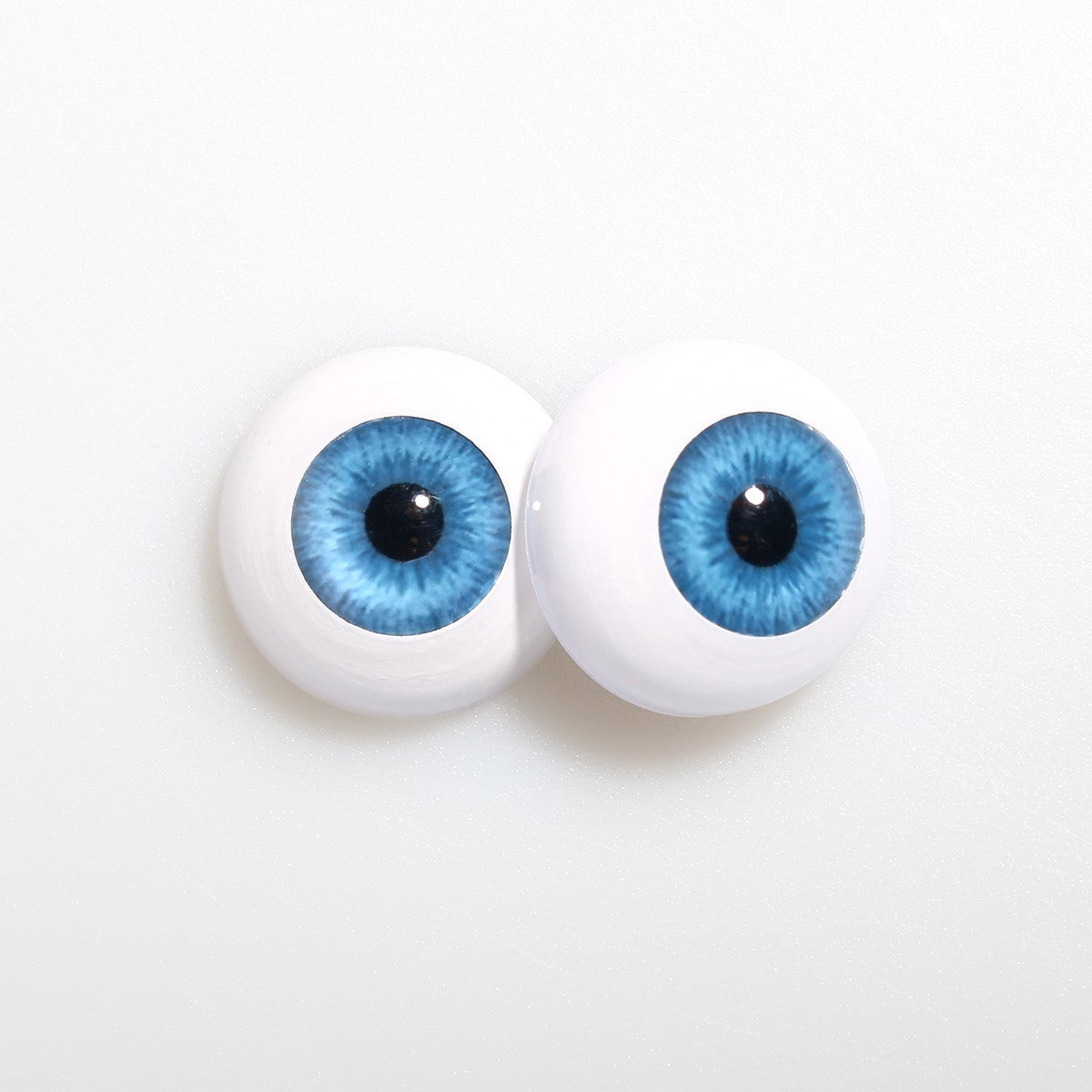 2 Pairs Reborn Baby Doll Eyes Half Round Acrylic Eyeballs Accessories DIY Supply
