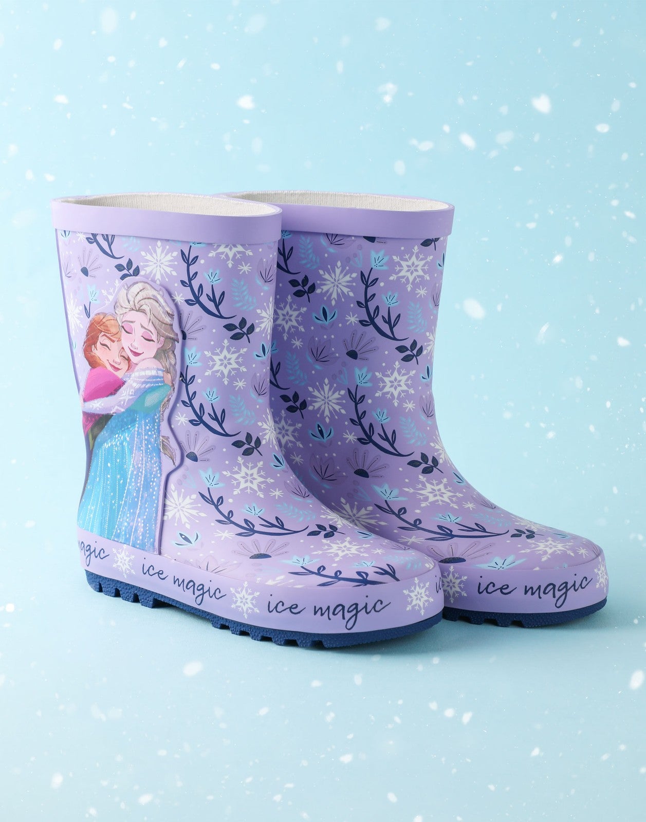 Disney Wellington Boots without Handles | Girls Purple | Official Merch