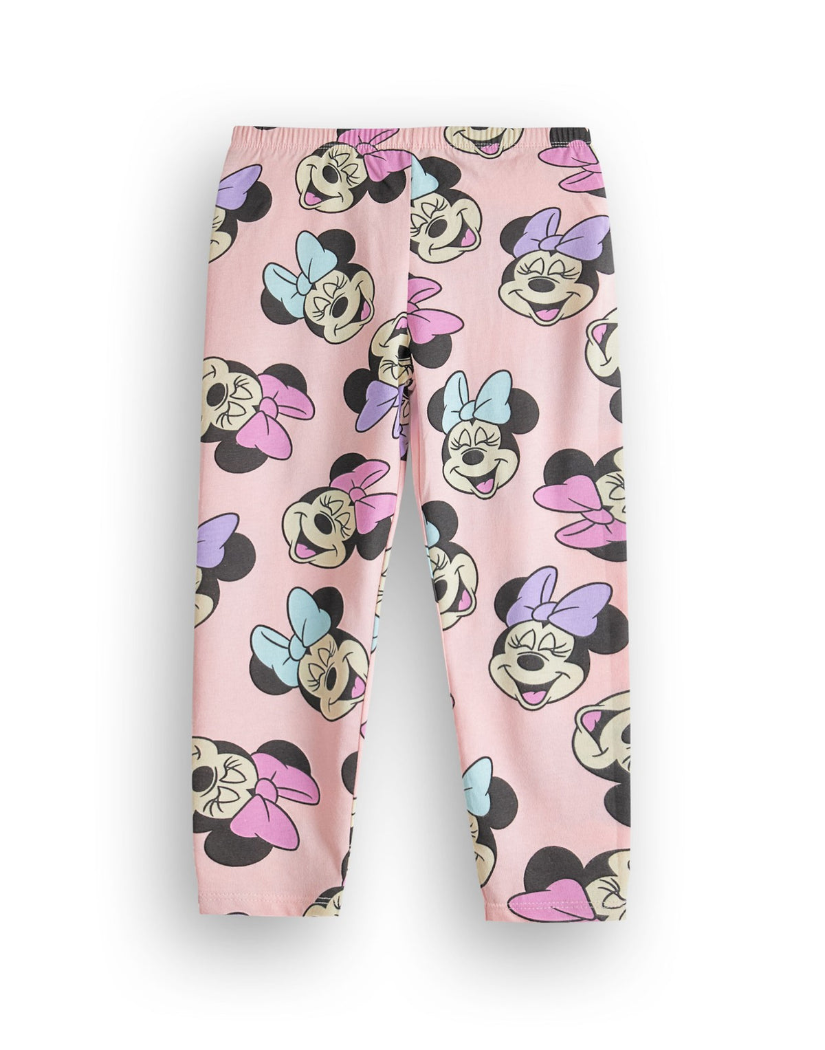 Disney Long Sleeve Long Leg Pyjama Set | Girls Pink | Official Merch