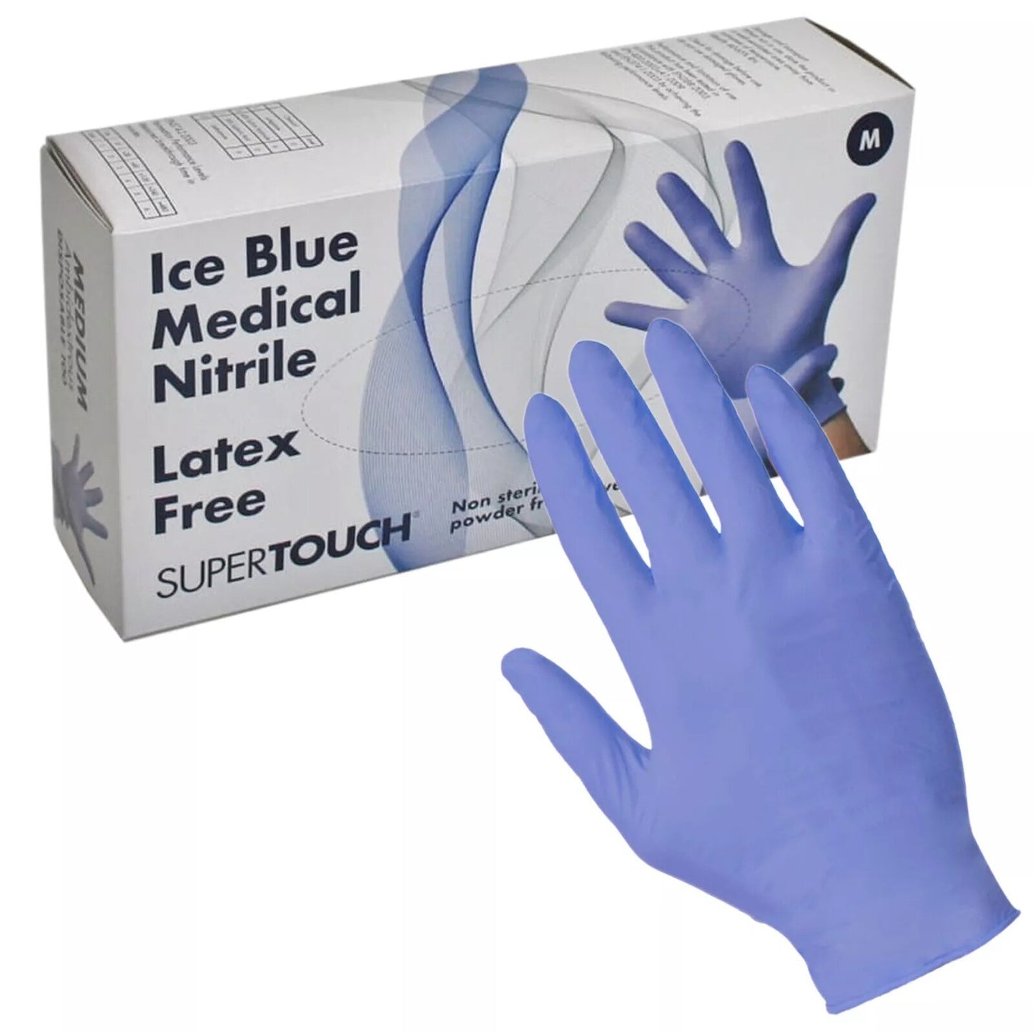 200 Nitrile Gloves ? 2 Pack Disposable Powder-Free Latex-Free Medical Food Grade