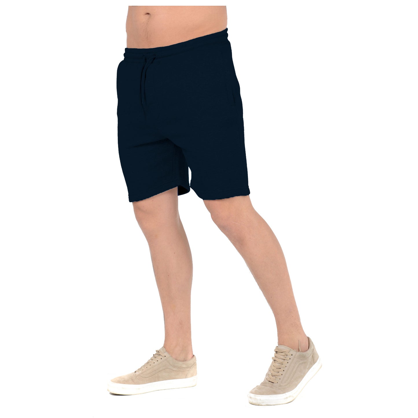 PACK OF 2 MENS JOGGING SHORTS SWEAT JERSEY FLEECE JOGGERS SUMMER RUNNING BOTTOMS