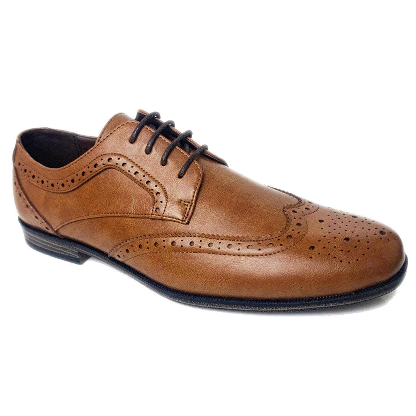 MENS FORMAL SHOES FAUX LEATHER SMART DRESS WEDDING OFFICE WORK CASUAL BOOTS MOCS