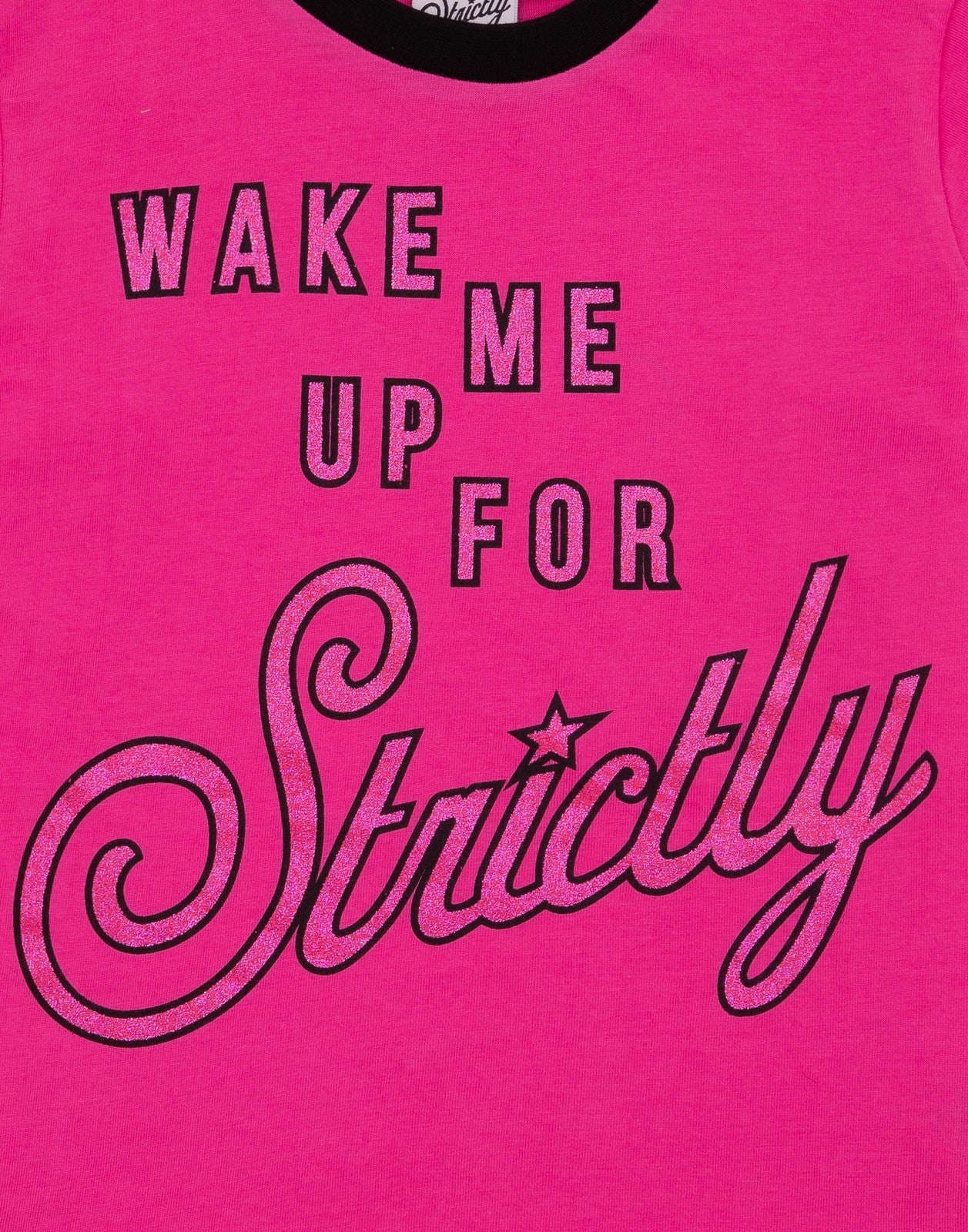 Strictly Come Dancing Long Sleeve Long Leg Pyjama Set | Girls Pink | Official Me