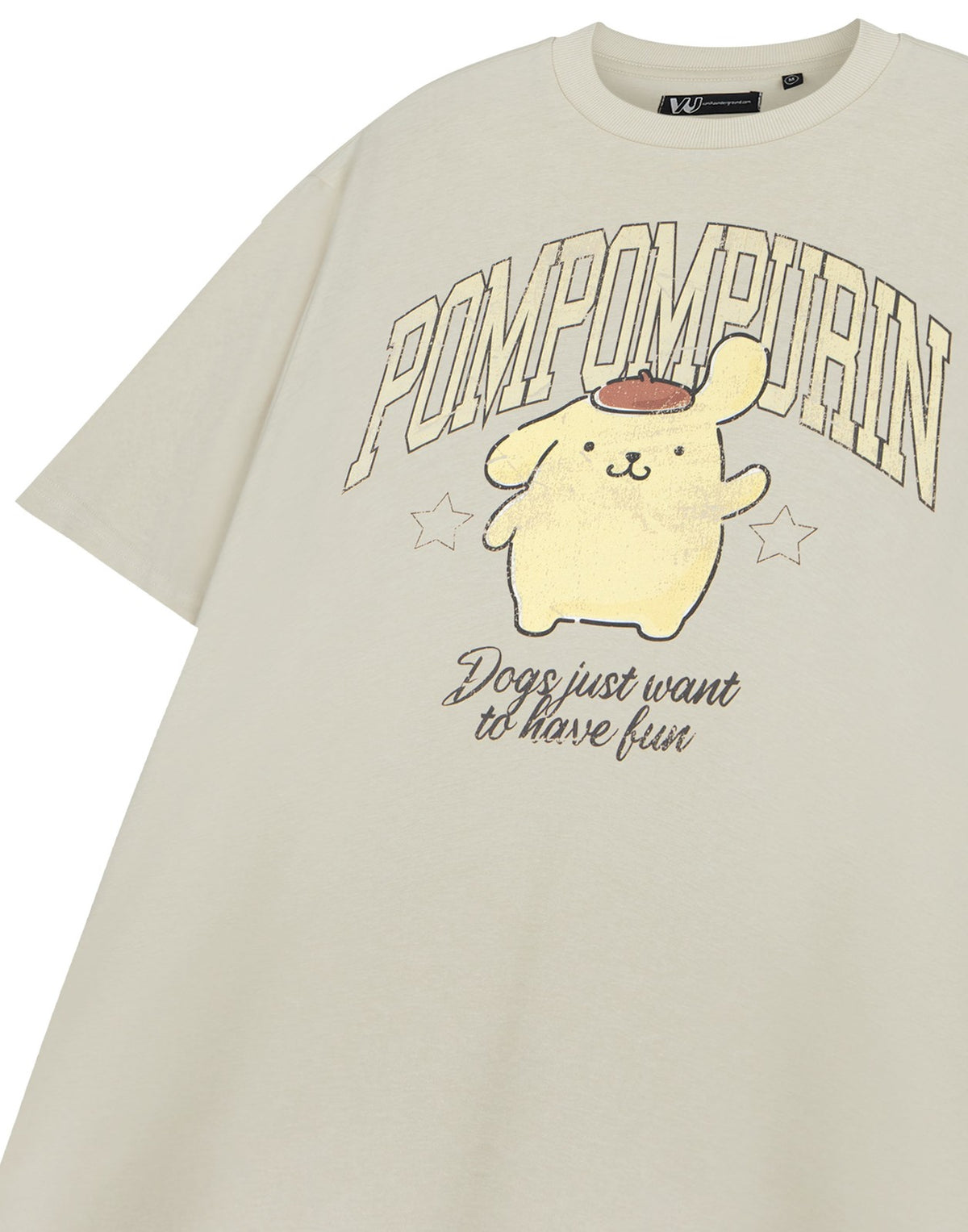 Hello Kitty & Friends Short Sleeved T-Shirt | Womens Oatmeal | Official Merch