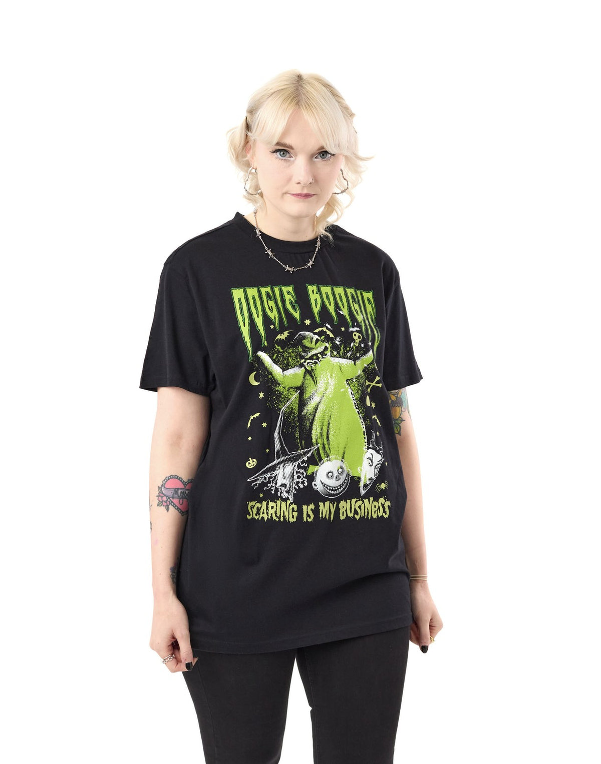 Disney Short Sleeved T-Shirt | Unisex Black | Official Merch
