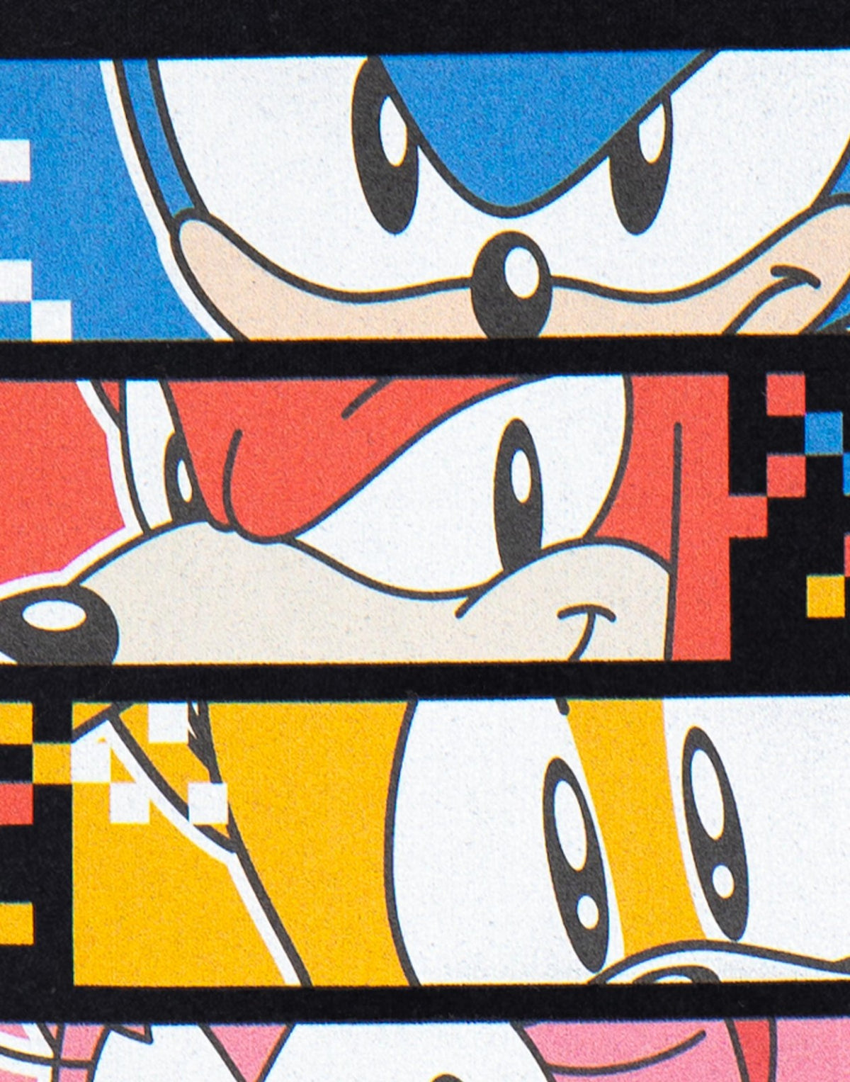 Sonic the Hedgehog Short Sleeved T-Shirt | Boys Black | Official Merch