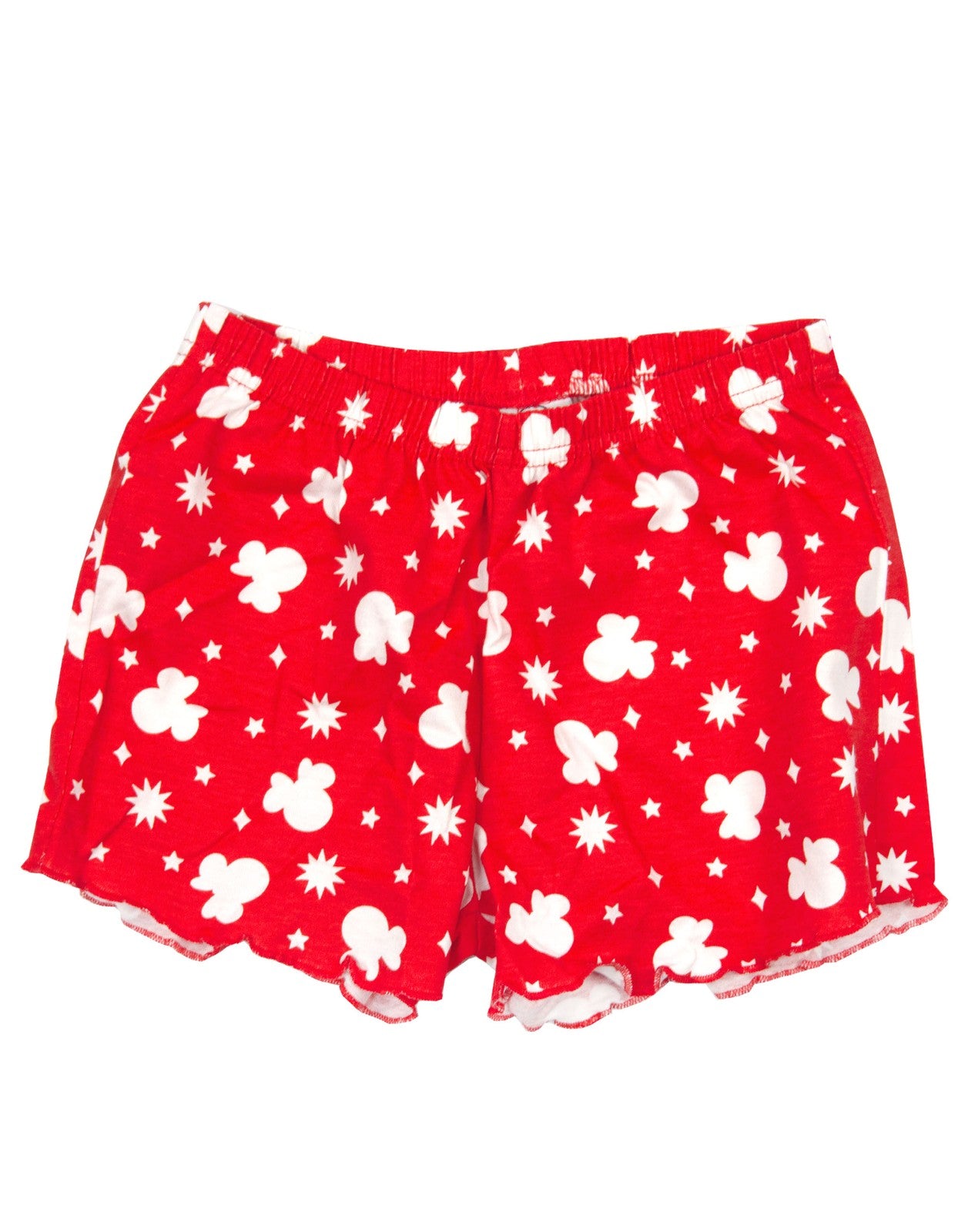 Disney Short Sleeve Short Leg Pyjama Set | Girls Red | Official Merch