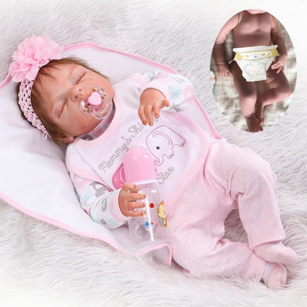 Real Life Reborn Dolls Waterproof Baby Girl Full Body Vinyl Silicone Newborn  UK