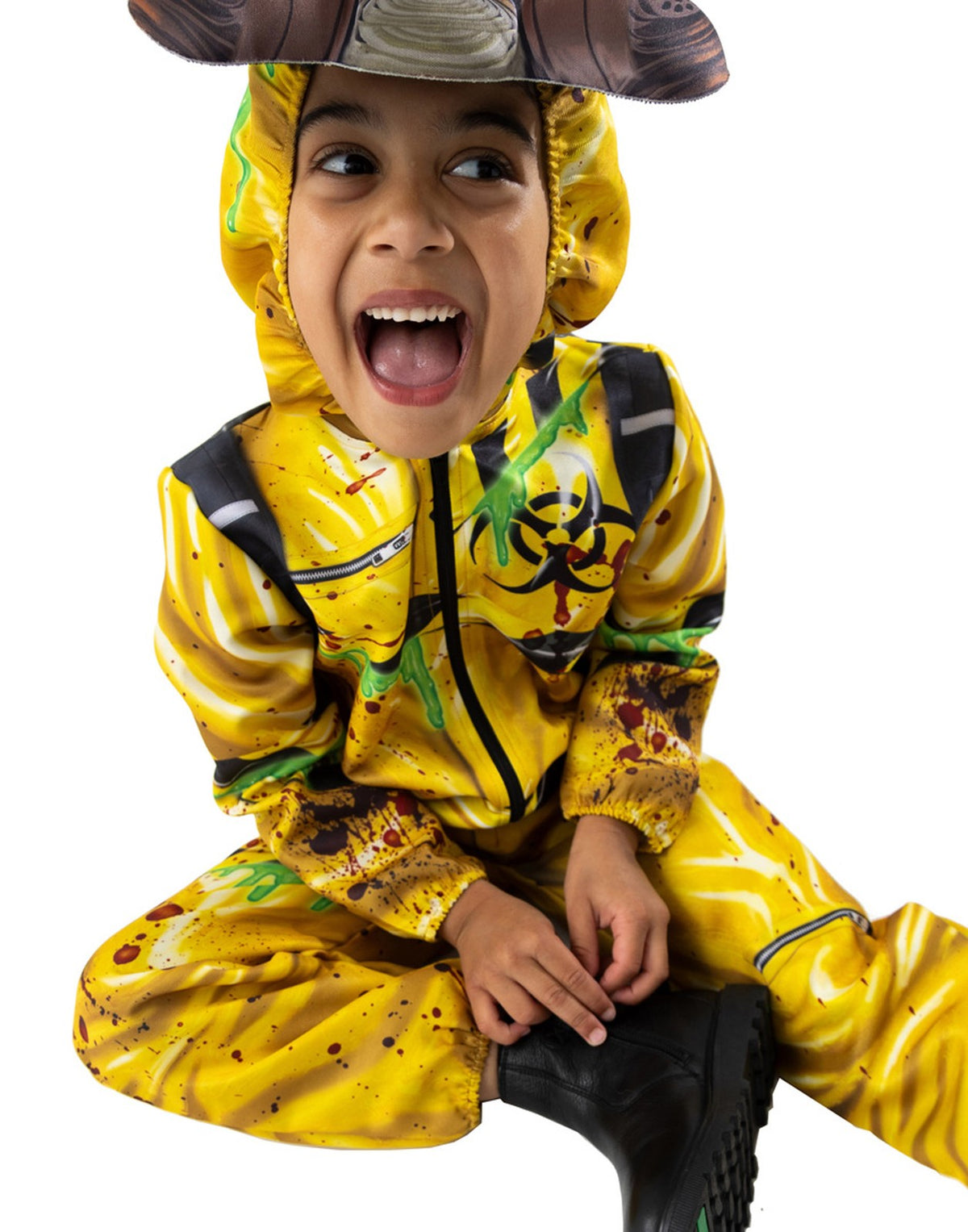 Blues Group 2 Piece Costume | Unisex Kids Yellow | Official Merch