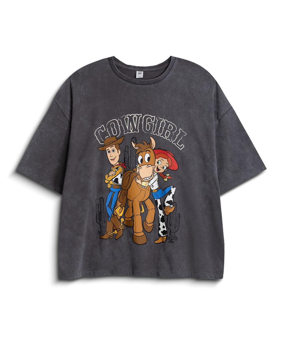 Disney Short Sleeve Short Leg Pyjama Set | Womens Grey | Official Merch