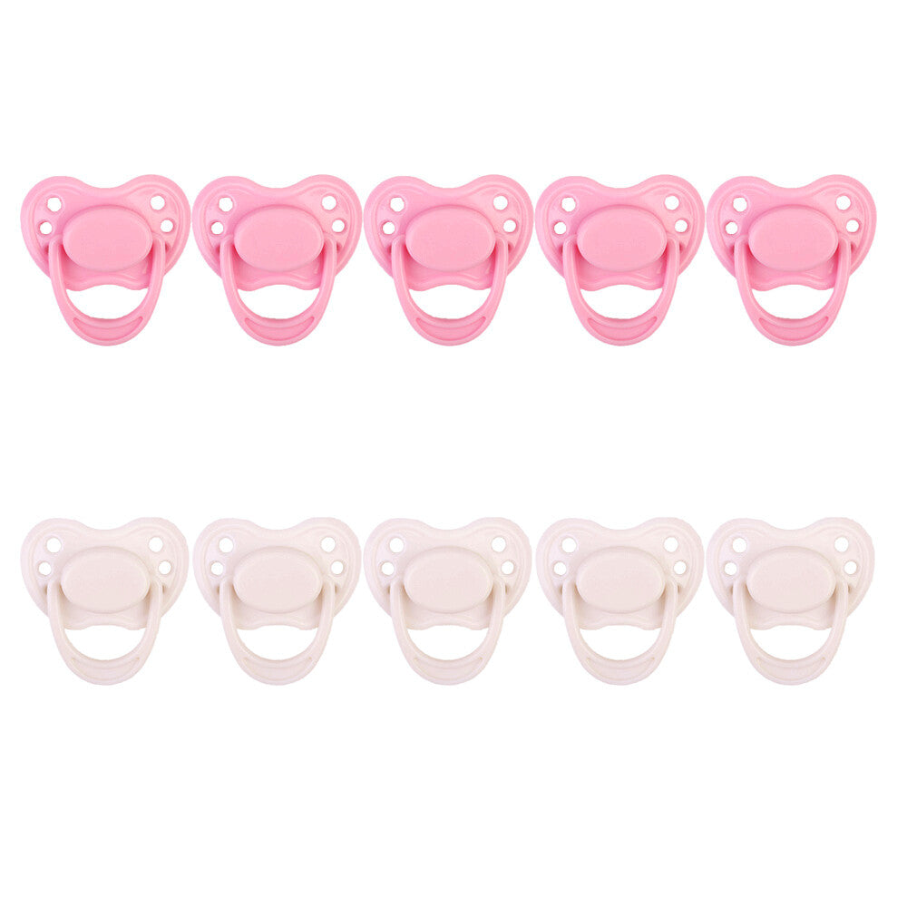 10PCS Magnetic Dummy Soother for Reborn Baby Dolls Accessories Kits DIY Supply