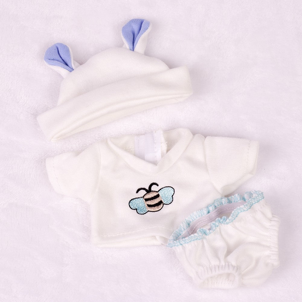 Doll Clothes Outfit Romper for 10"-11" Reborn Baby Dolls Boy/Girl Doll DIY Gifts