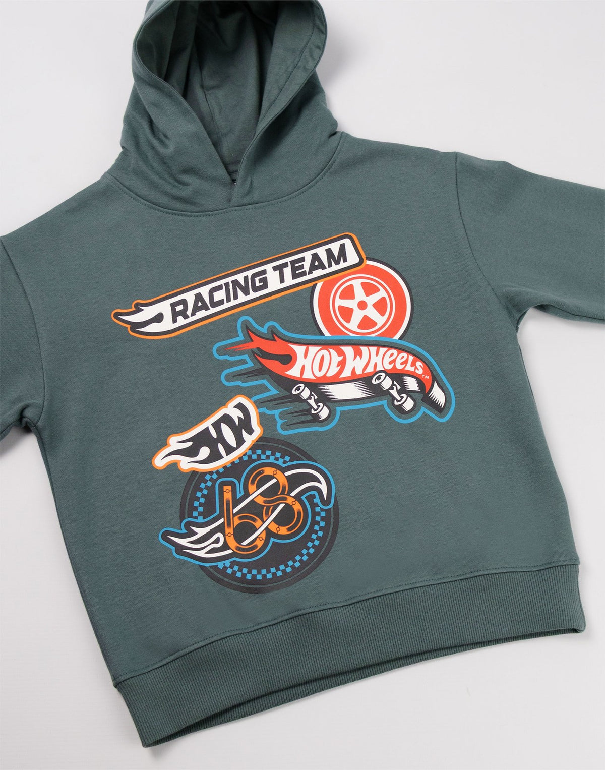 Hot Wheels Hoodie and Joggers Set | Boys Grey | Official Merch