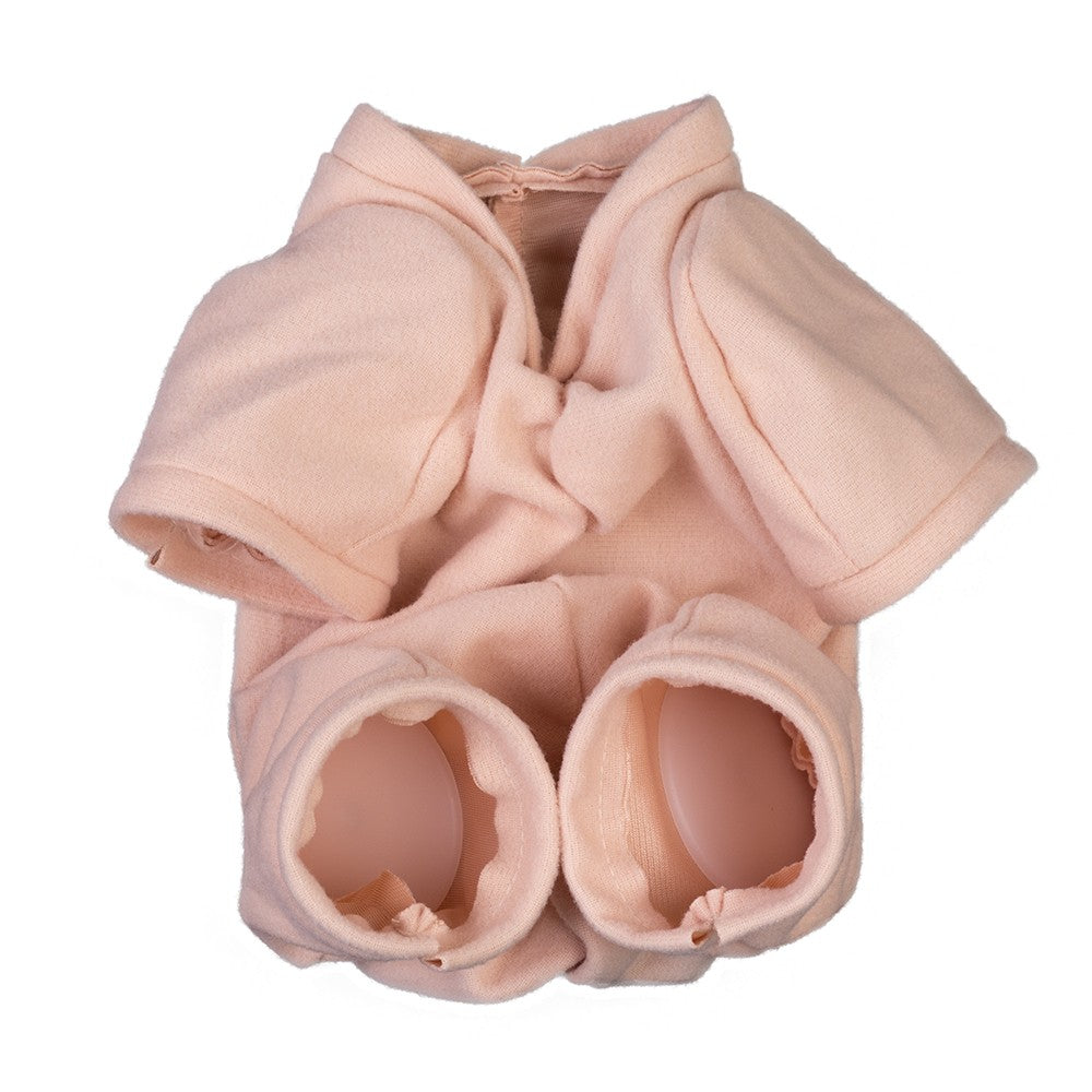 Soft Cloth Body for 16"/18"/20"/24" Reborn Dolls Kit 3/4 Limbs DIY Repair Supply