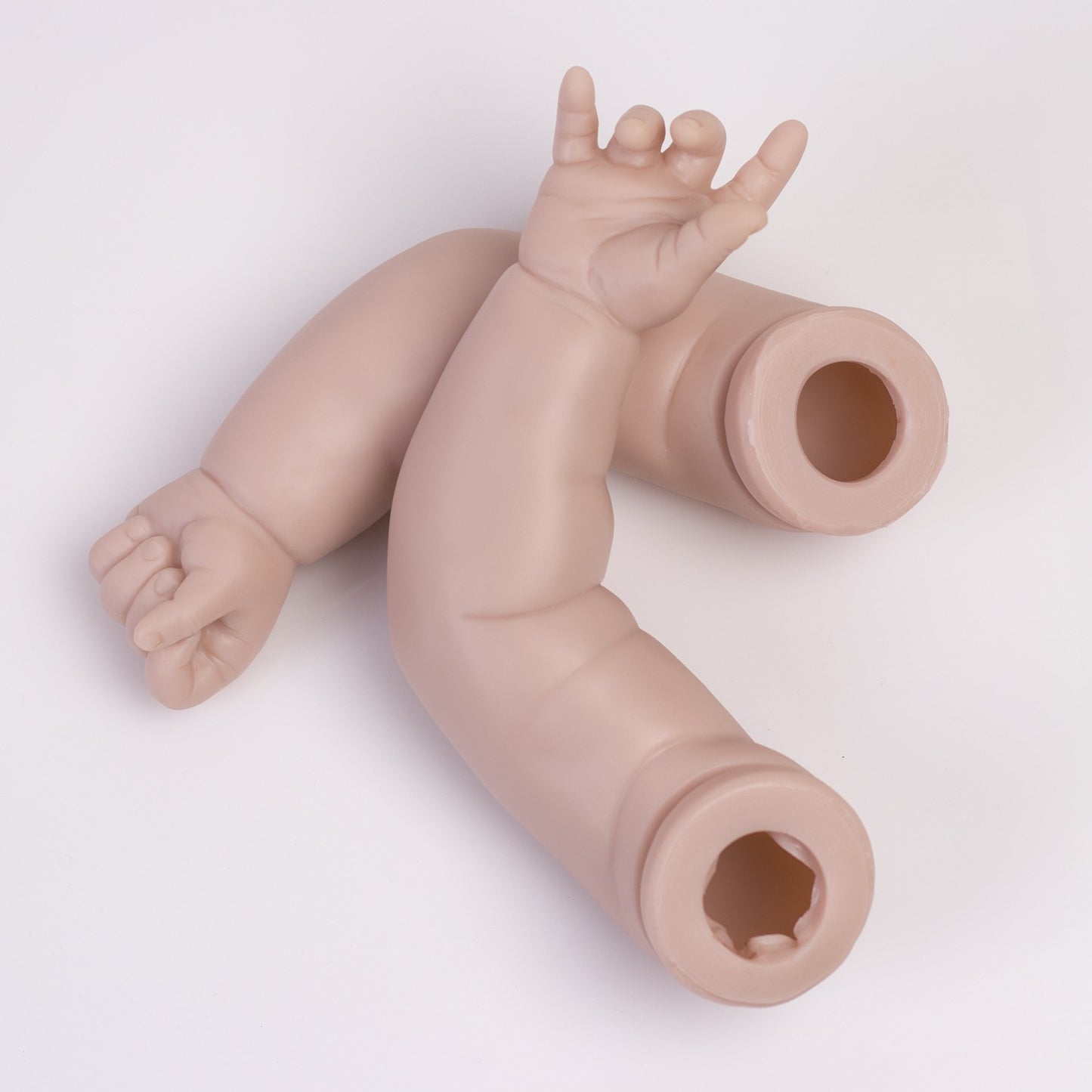 Realistic Unpainted Reborn Doll Kits DIY Baby Mold Vinyl Silicone Dolls Parts UK