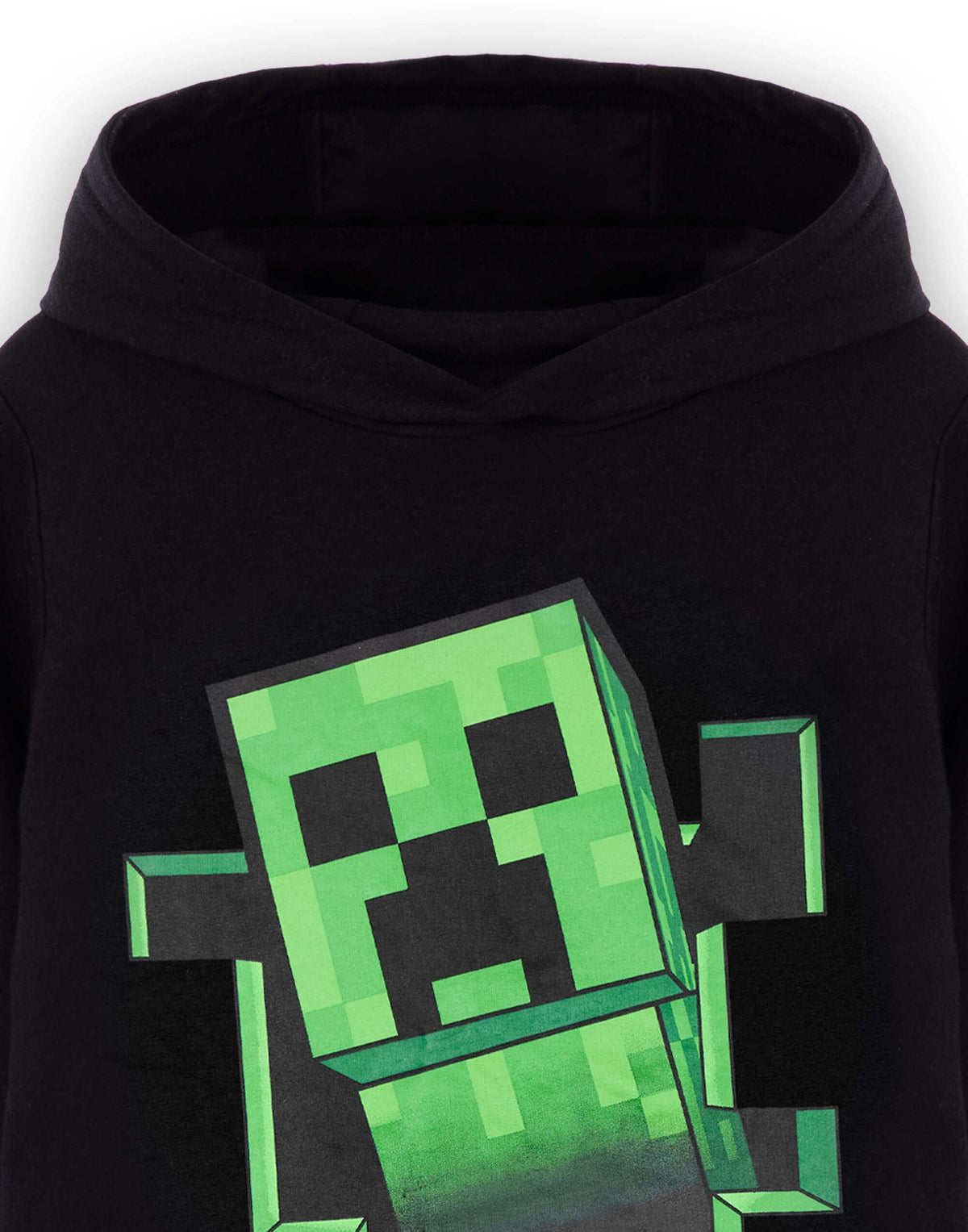 Minecraft Hoodie | Unisex Kids Black Gaming | Official Merch