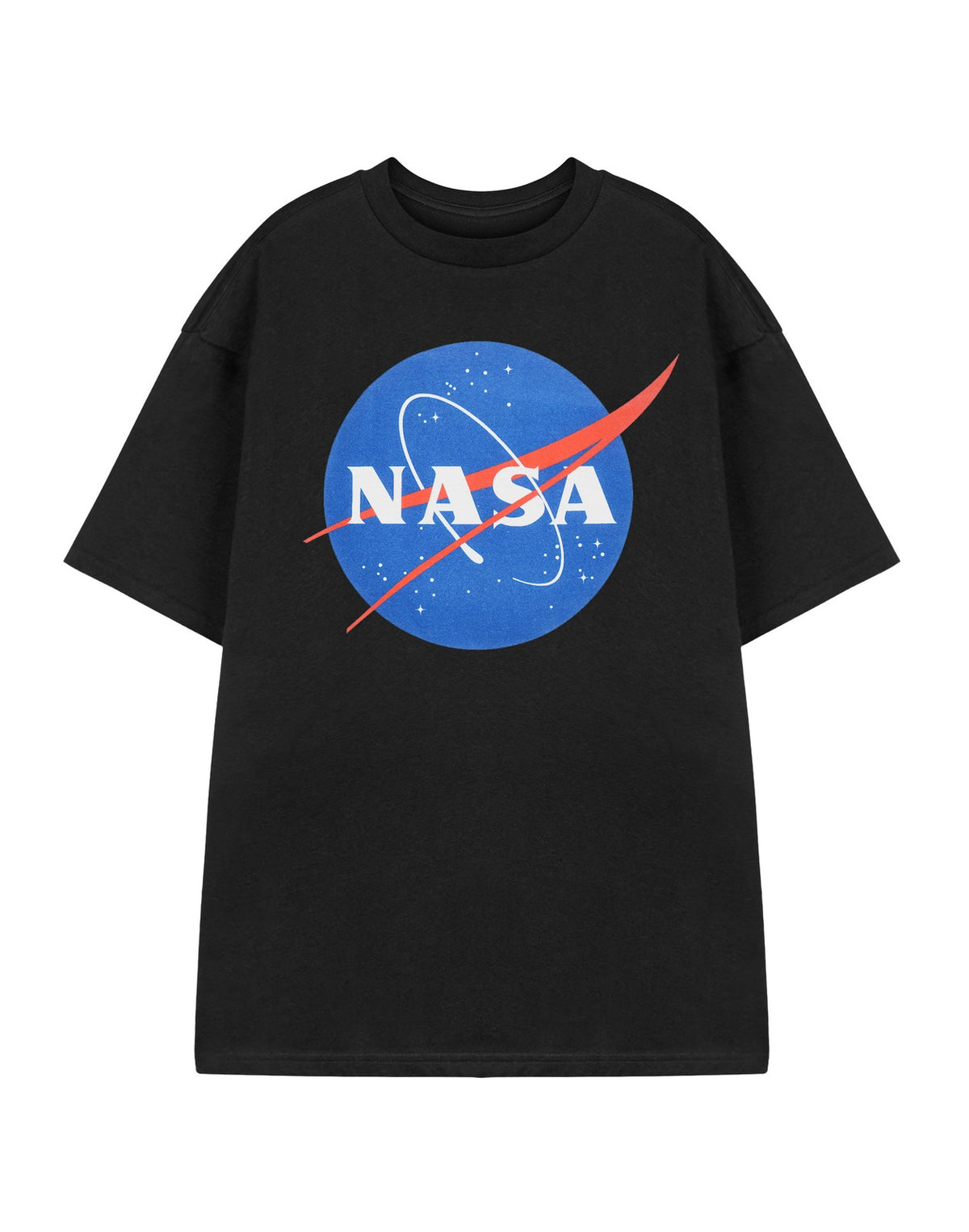 NASA Short Sleeved T-Shirt | Unisex Black | Official Merch
