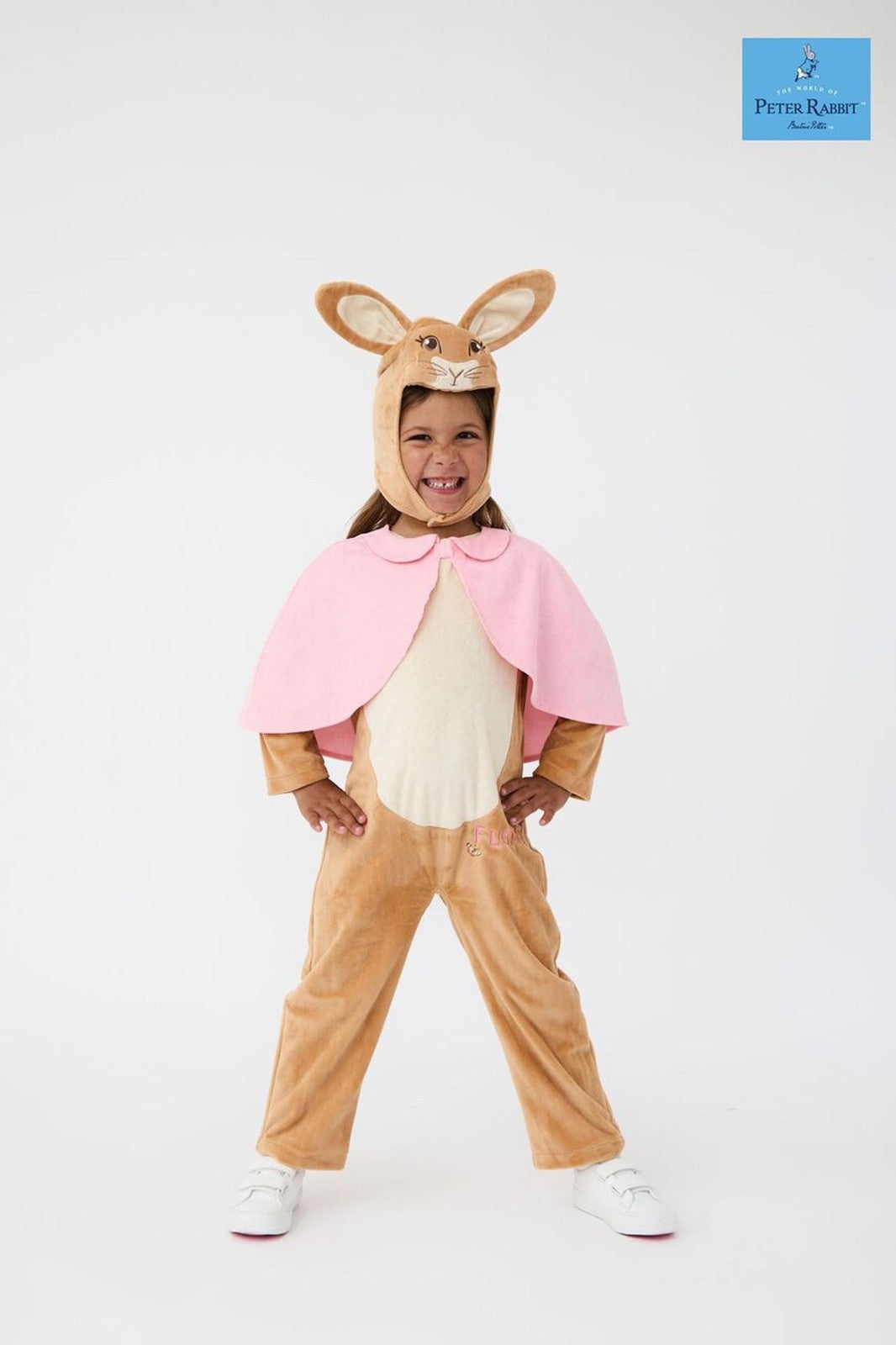 Peter Rabbit 2 Piece Costume | Girls Multicoloured | Official Merch