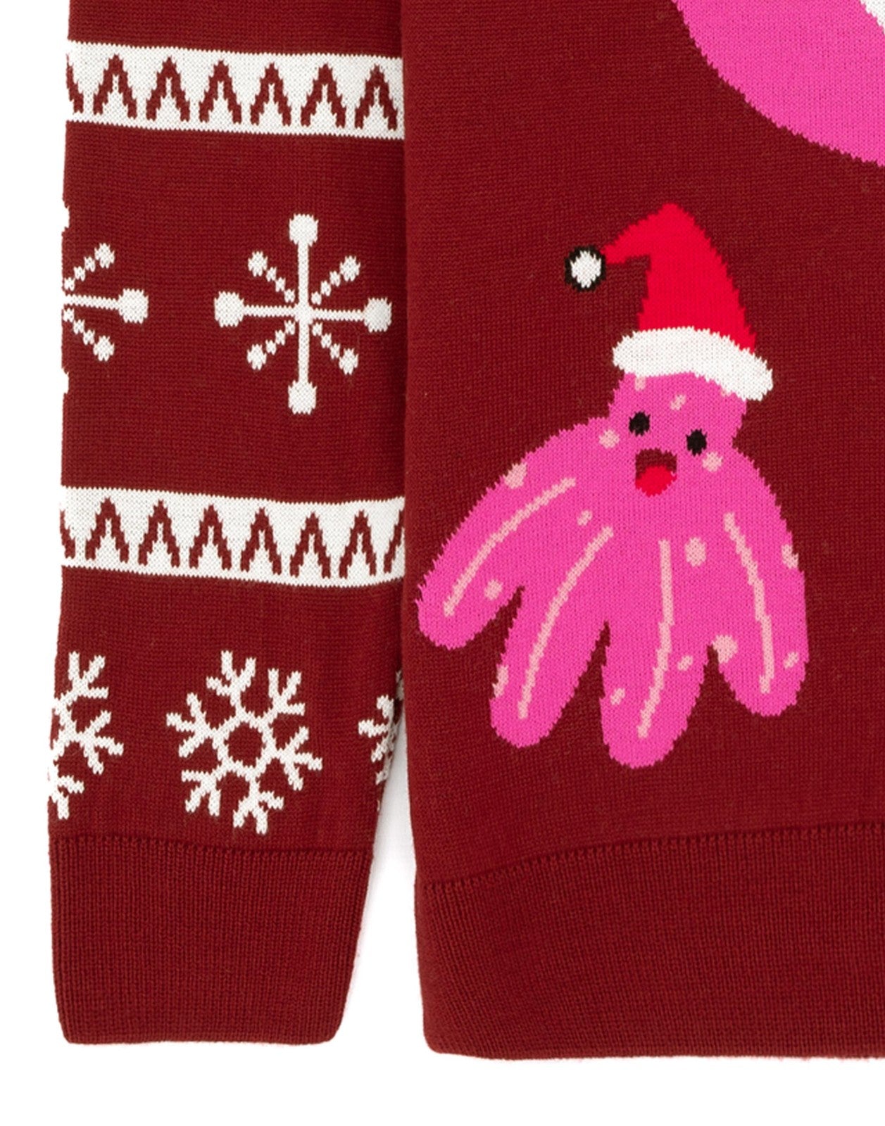 Baby Shark Christmas Jumper | Womens Red | Official Merch