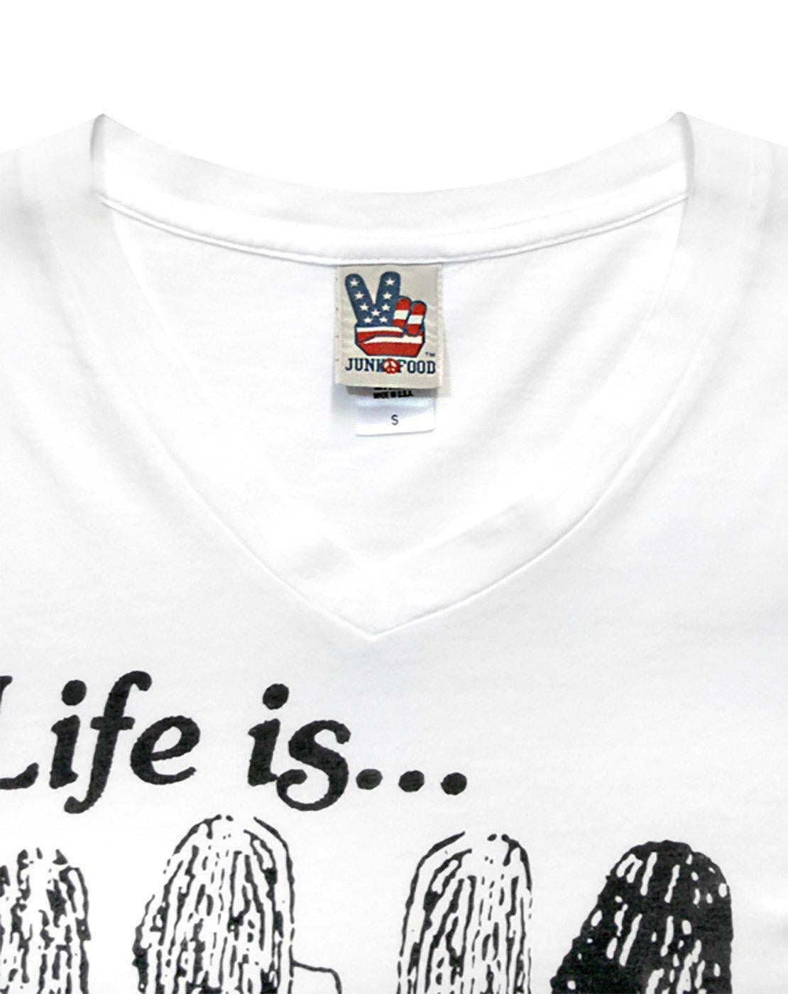 Junk Food Clothing Short Sleeved T-Shirt | Mens White | Official Merch