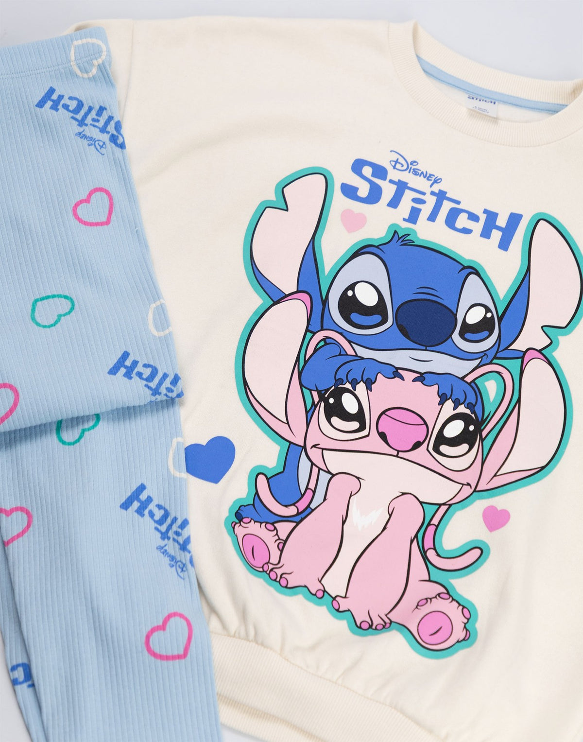 Disney Sweatshirt and Joggers Set | Girls Multicoloured | Official Merch