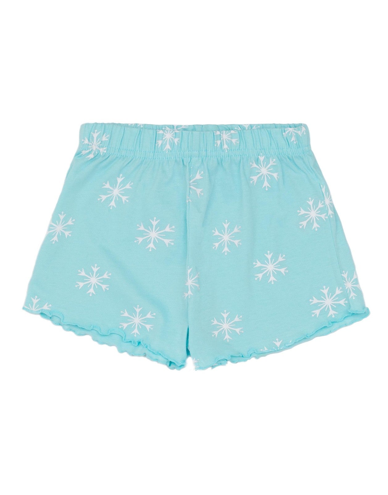 Disney Short Sleeve Short Leg Pyjama Set | Girls Blue AOP | Official Merch