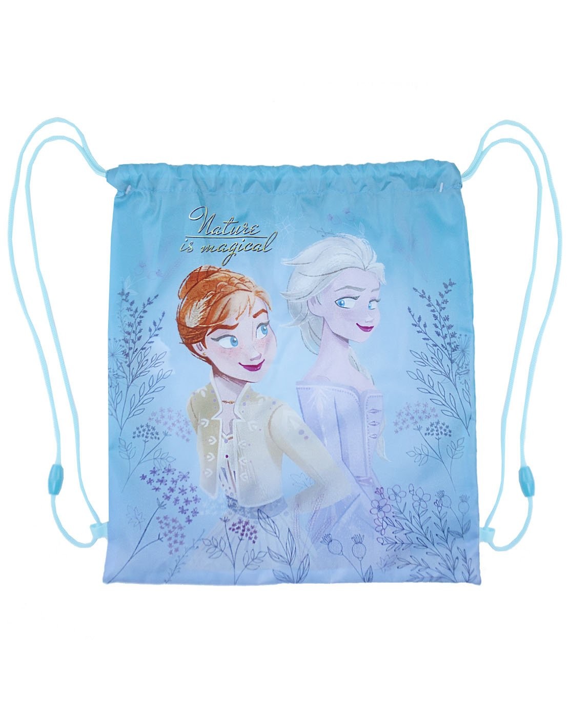 Disney Drawstring Bag | Unisex Kids Blue | Official Merch