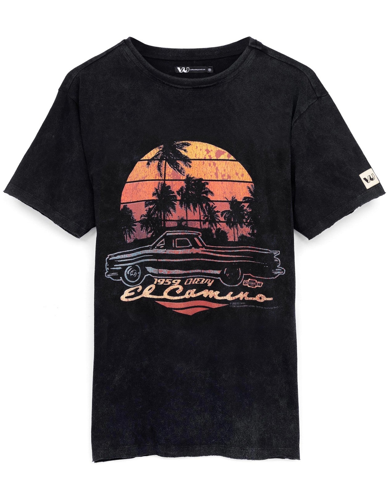 General Motors Short Sleeved T-Shirt | Unisex Black | Official Merch