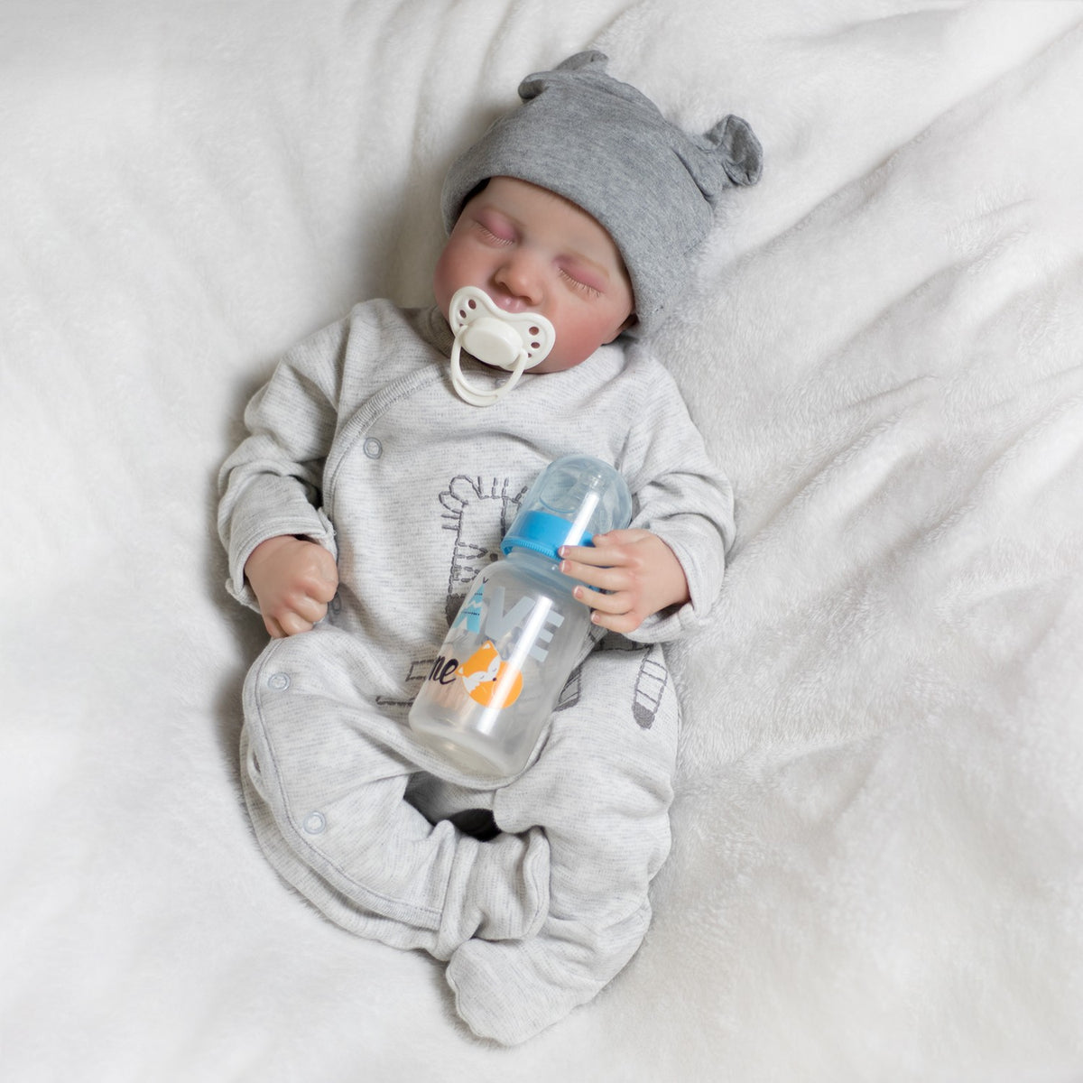 Lifelike Reborn Dolls Baby Twins Newborn Girl Boy Handmade Realistic Doll Gift