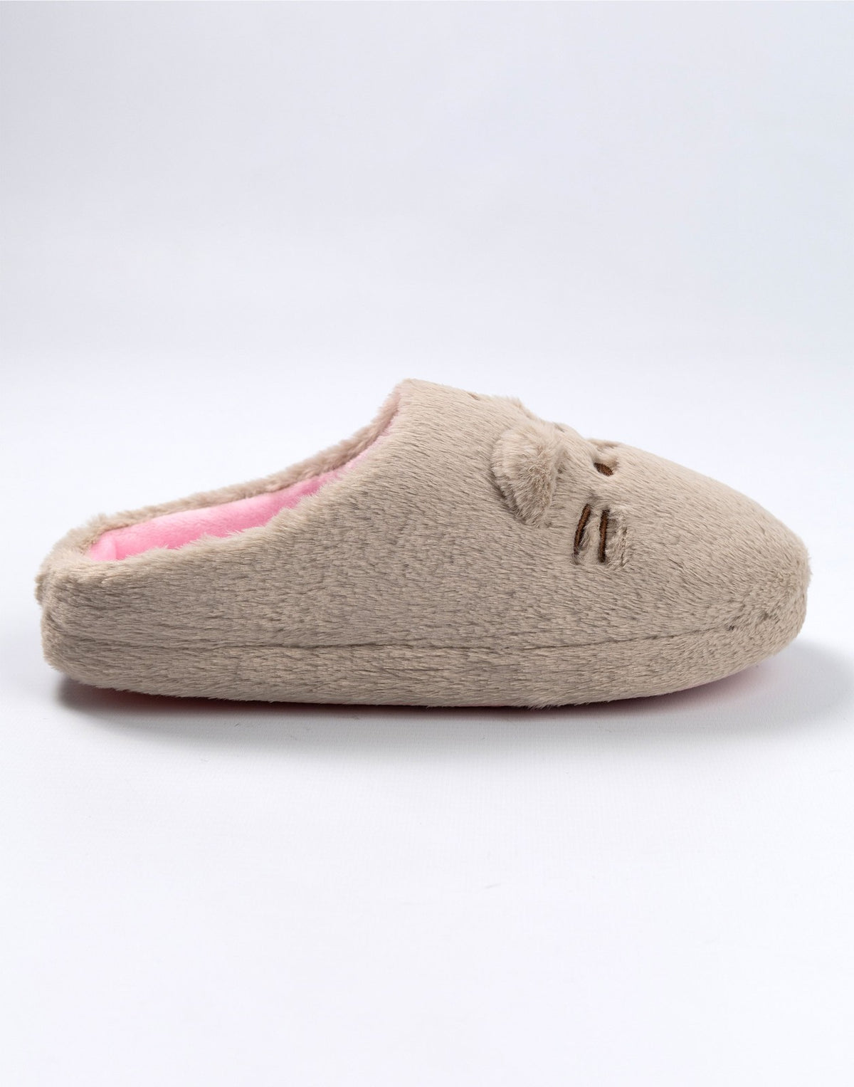 Pusheen Mule Slippers | Girls Beige | Official Merch