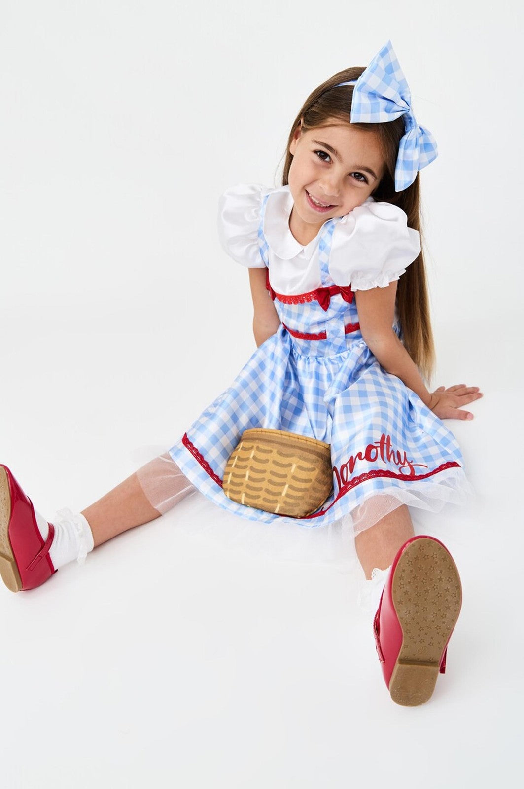 Blues Group 3 Piece Costume | Girls Blue/White | Official Merch
