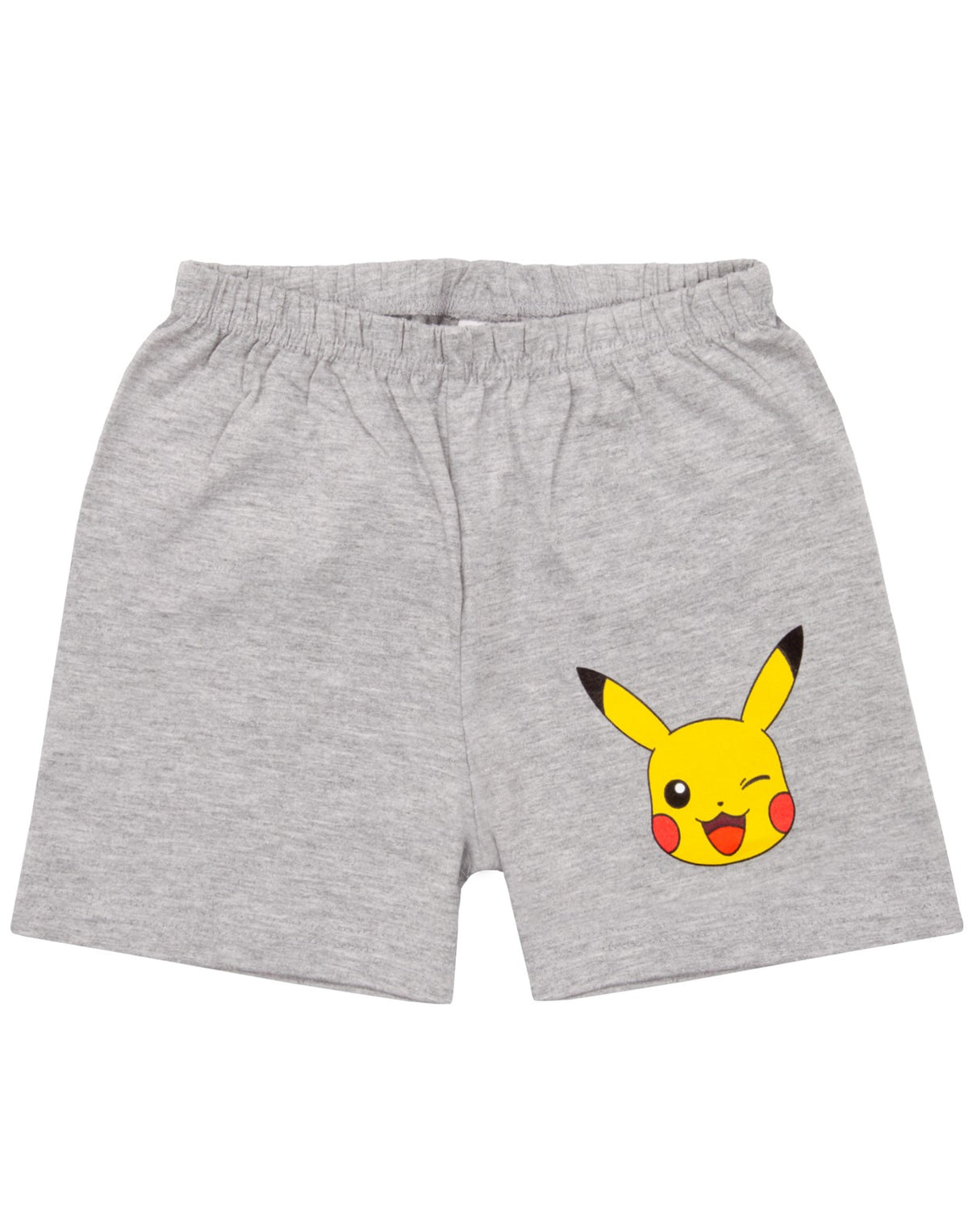 Pokemon Short Sleeve Short Leg Pyjama Set | Boys White | Official Merch