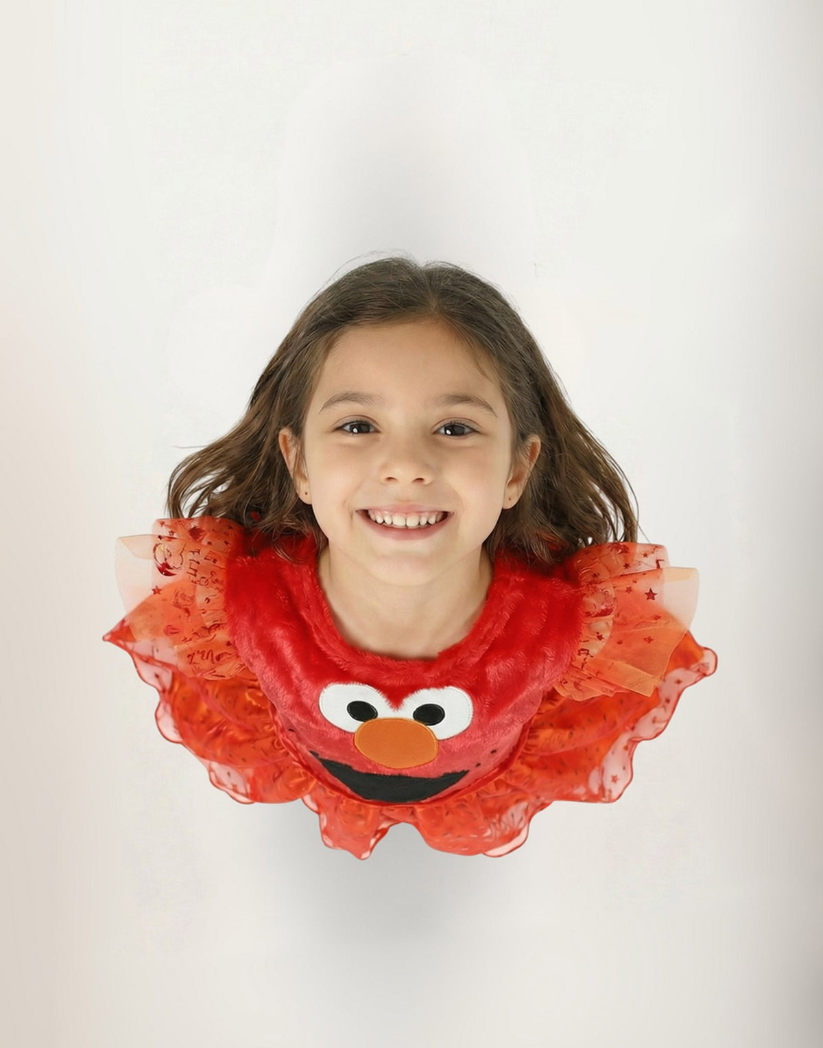 Sesame Street 2 Piece Costume | Girls Red | Official Merch