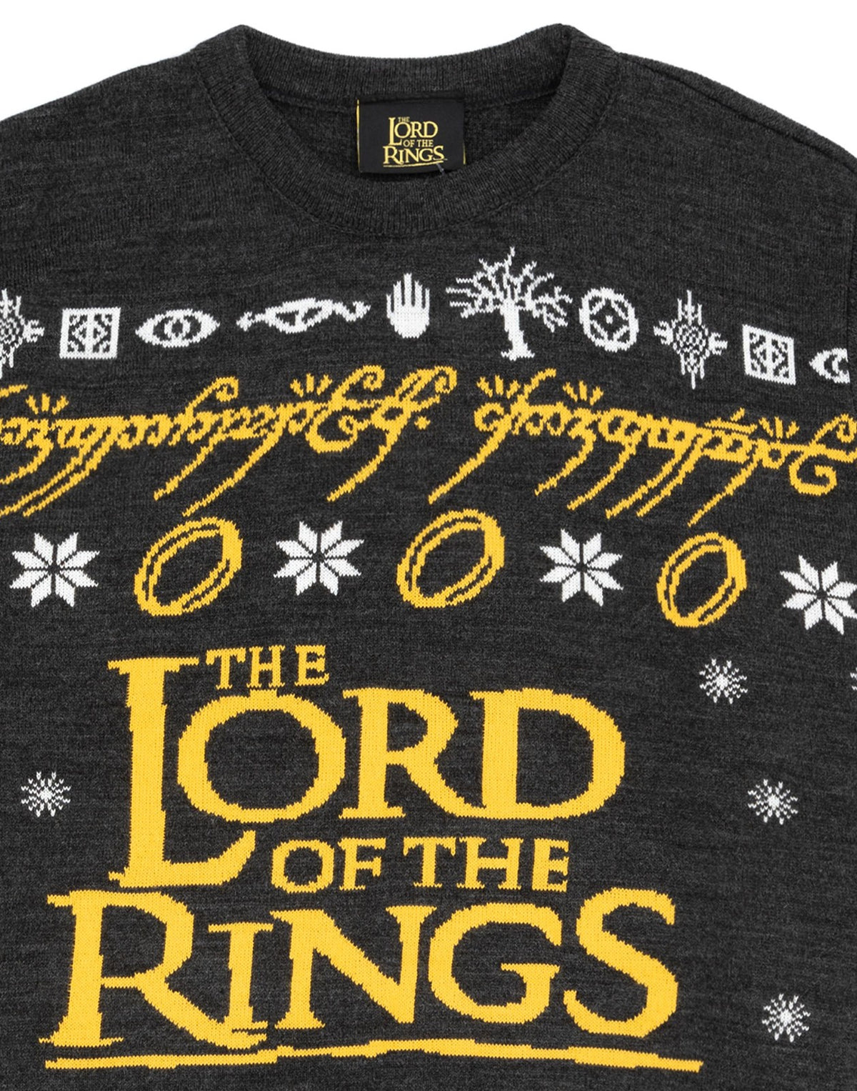 Lord Of The Rings Jumper | Mens Black | Official Merch
