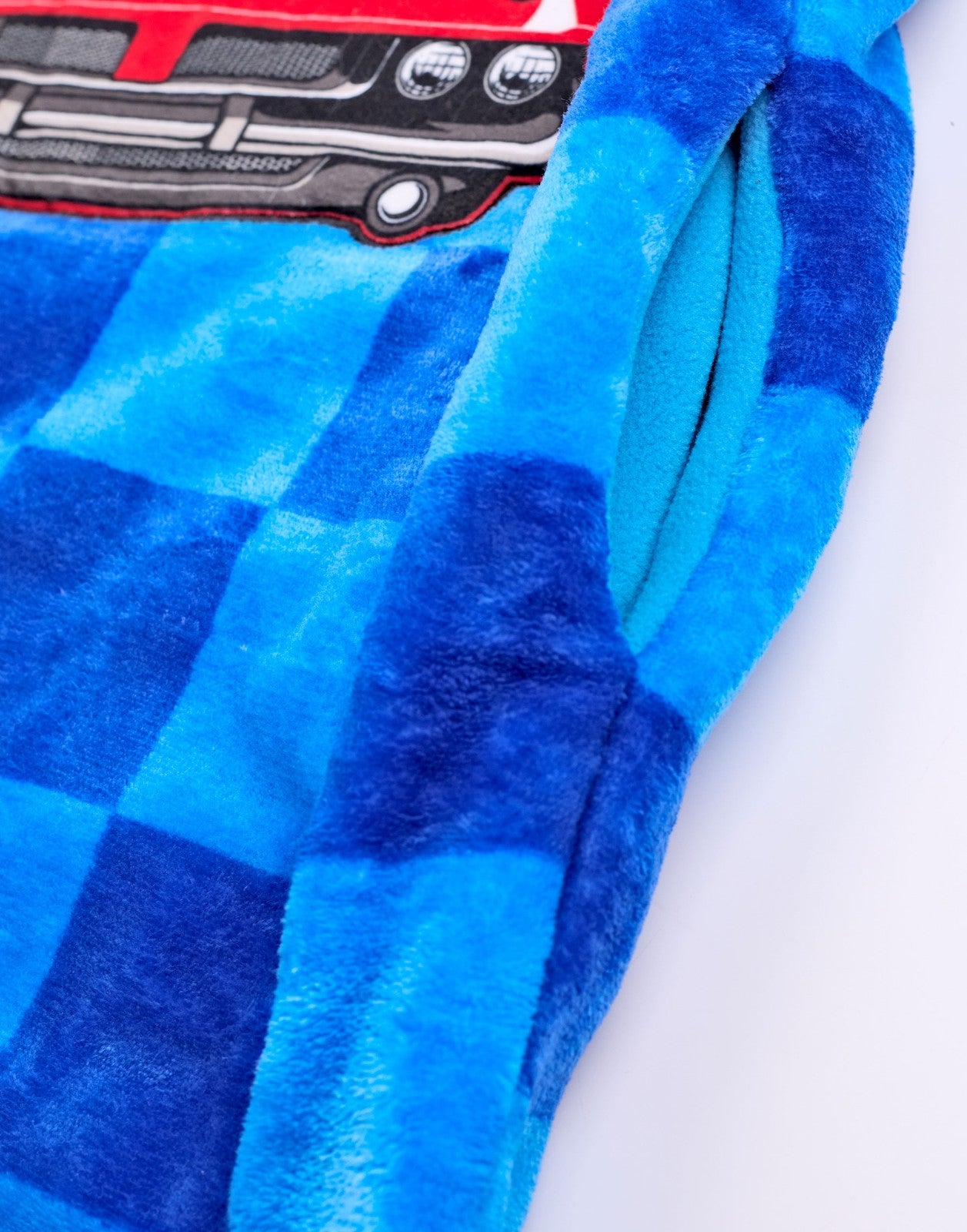 Hot Wheels Blanket Hoodie | Boys Blue | Official Merch