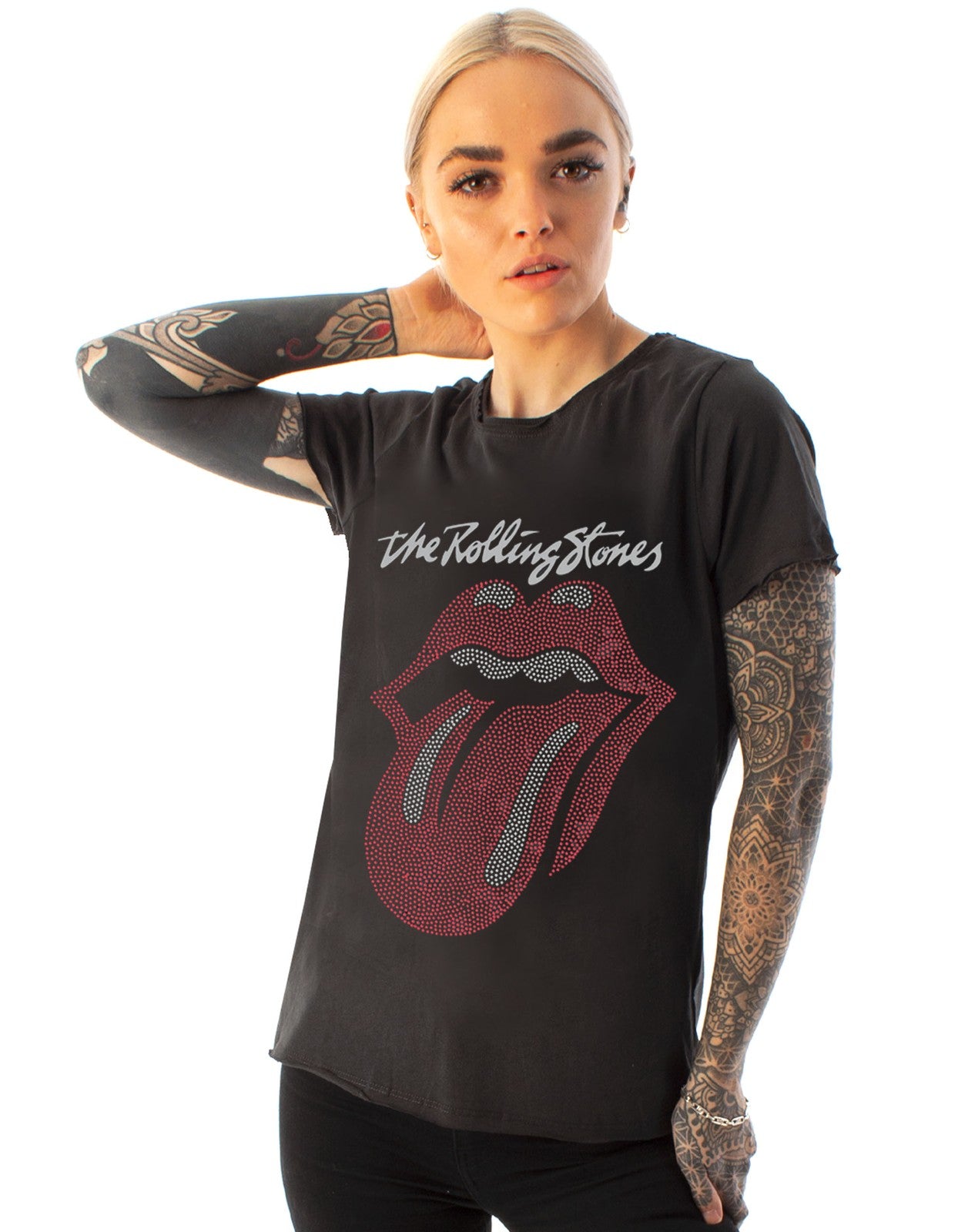 Amplified Clothing Short Sleeved T-Shirt | Womens Charcoal | Official Merch