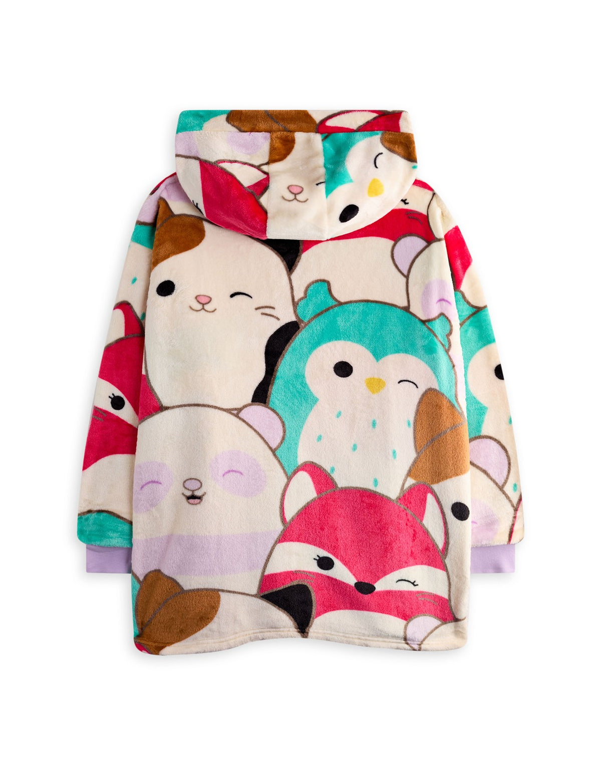 Squishmallows Blanket Hoodie | Girls Multicoloured | Official Merch