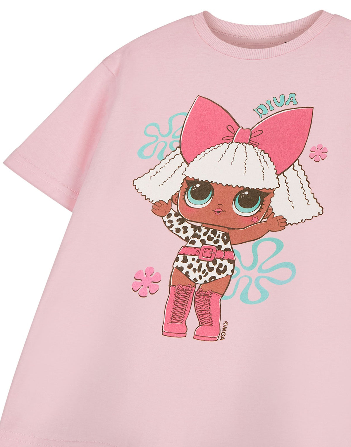 LOL Surprise! Short Sleeved T-Shirt | Girls Pink | Official Merch