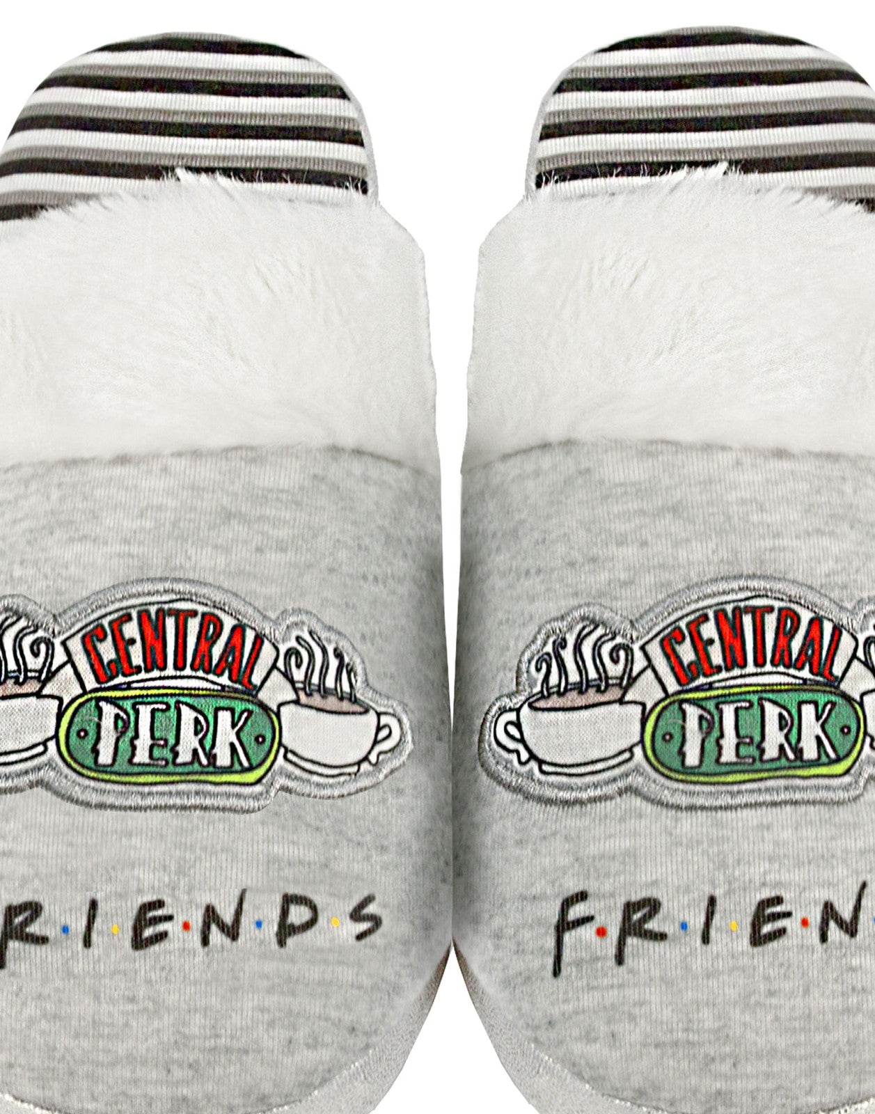 Friends Mule Slippers | Girls Grey | Official Merch