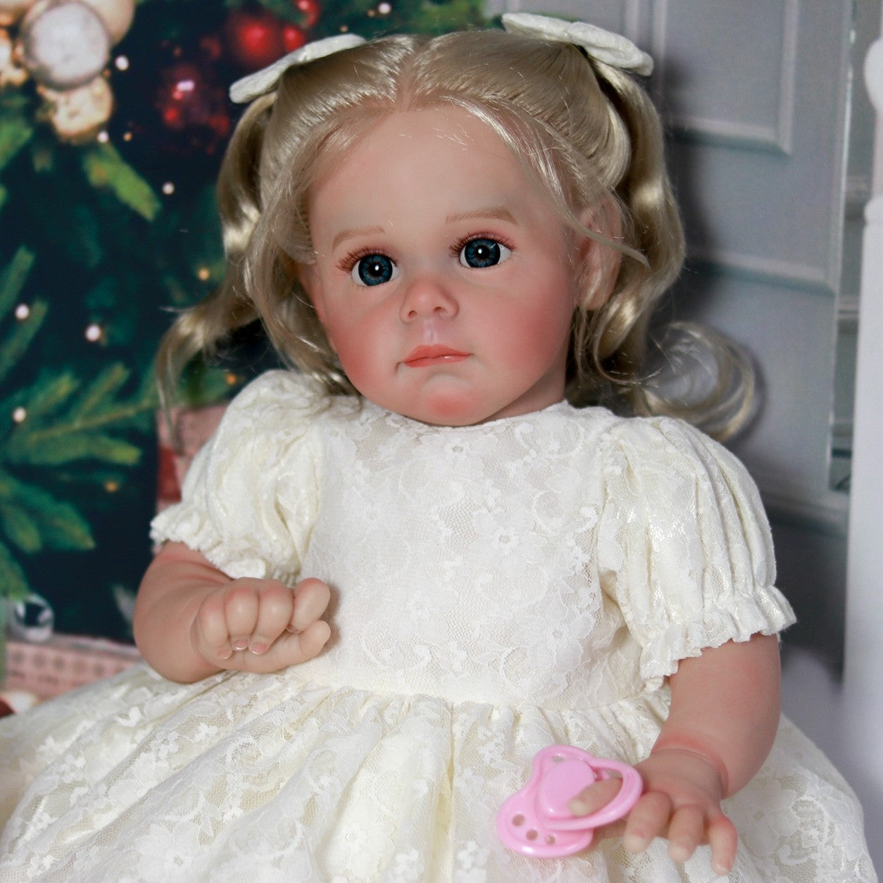 Realistic Reborn Dolls Vinyl Silicone Real Lifelike Newborn Baby Girl Doll Gift