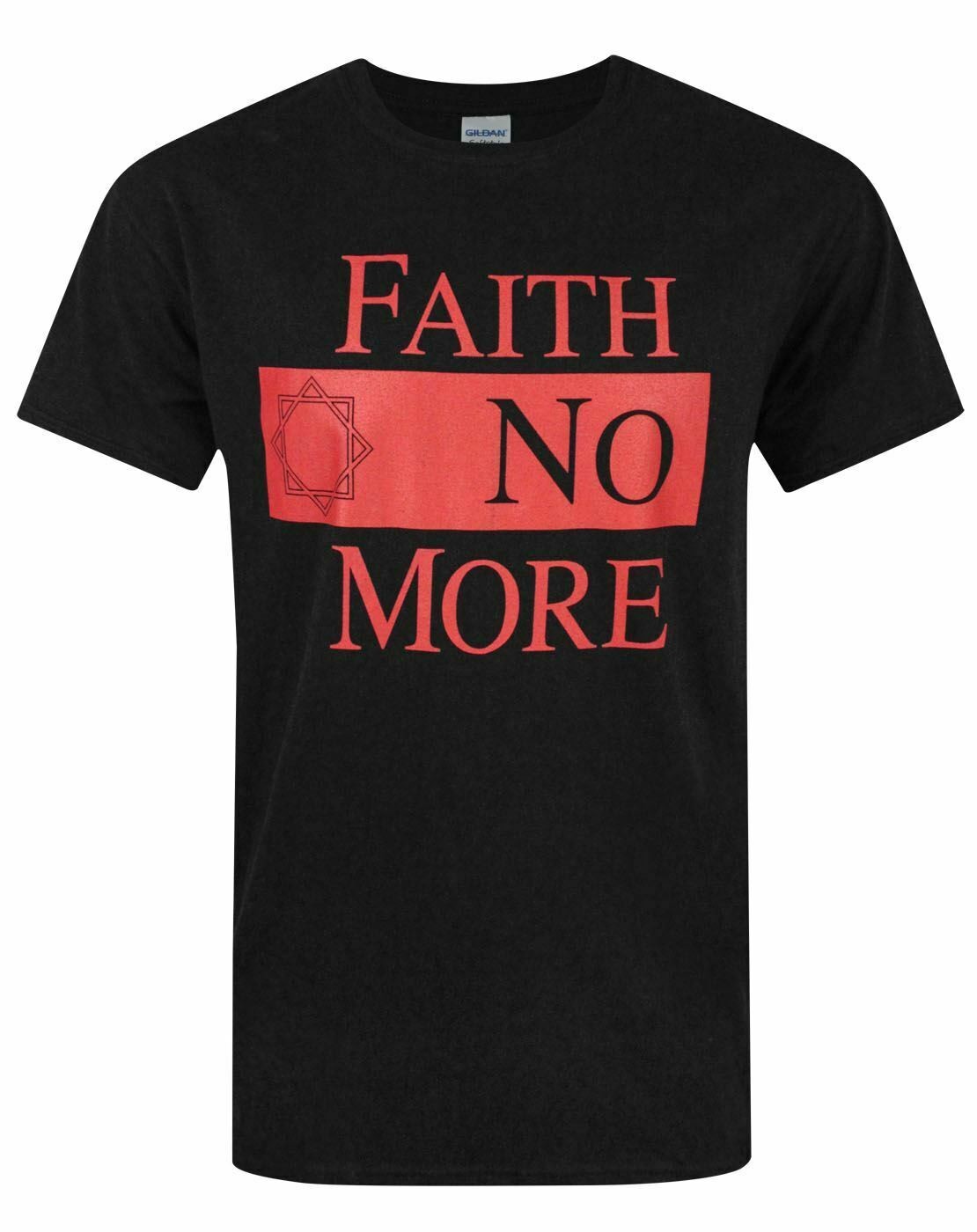 Faith No More Short Sleeved T-Shirt | Mens Black | Official Merch