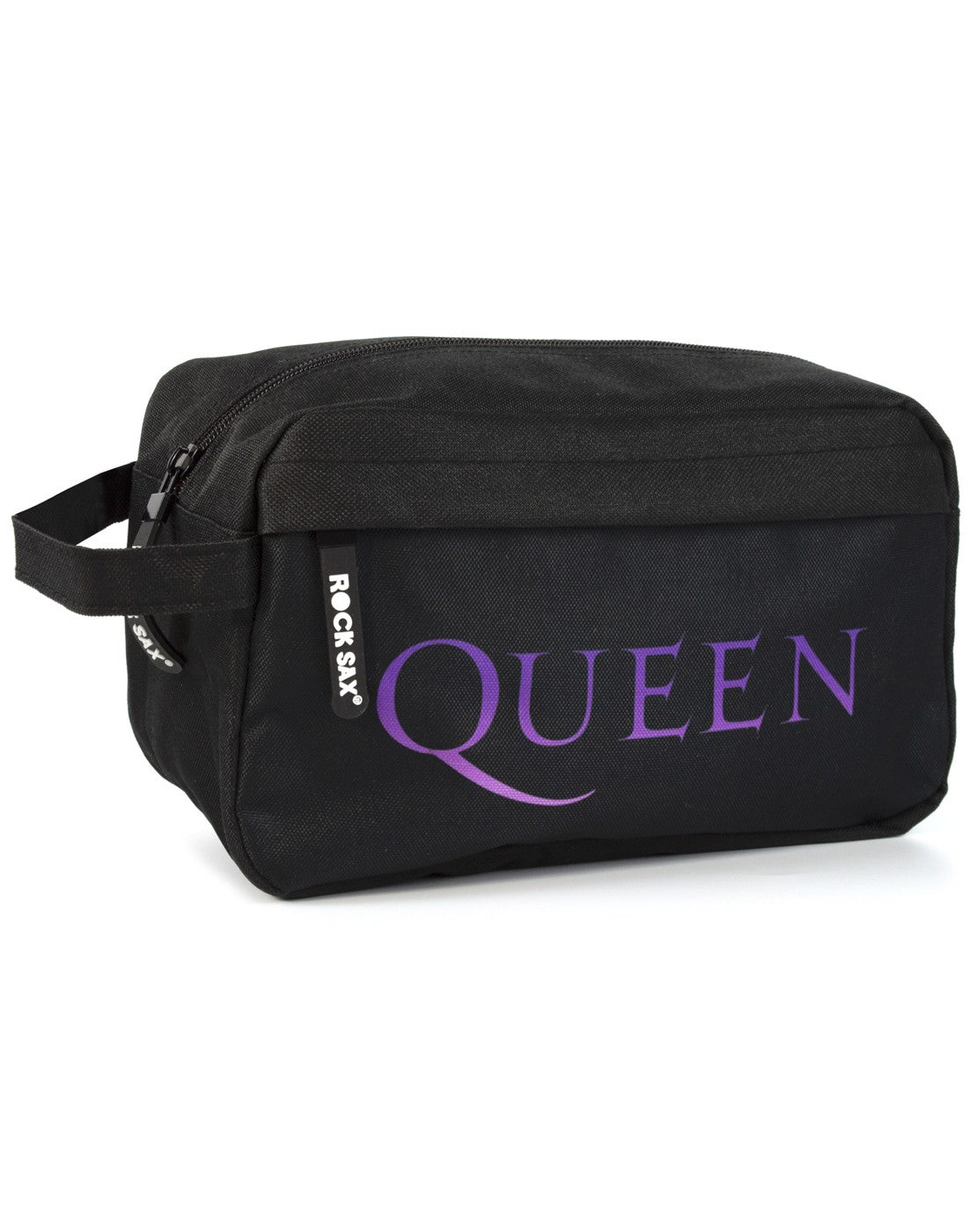 Rock Sax Wash and Toiletry Bag | Unisex Black | Official Merch